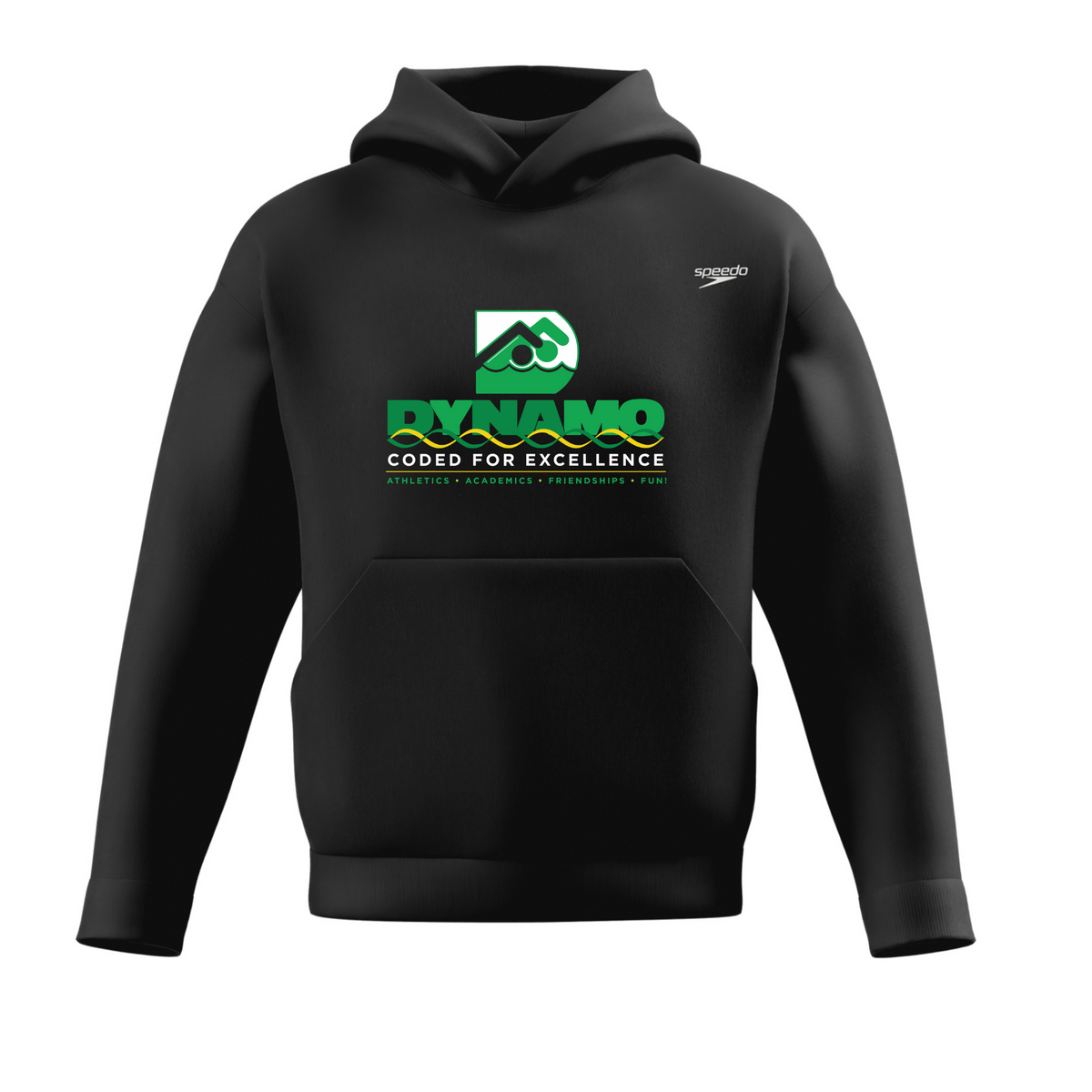 Speedo Unisex Team Fleece Hoodie (Heat Pressed) - Dynamo Swim Club