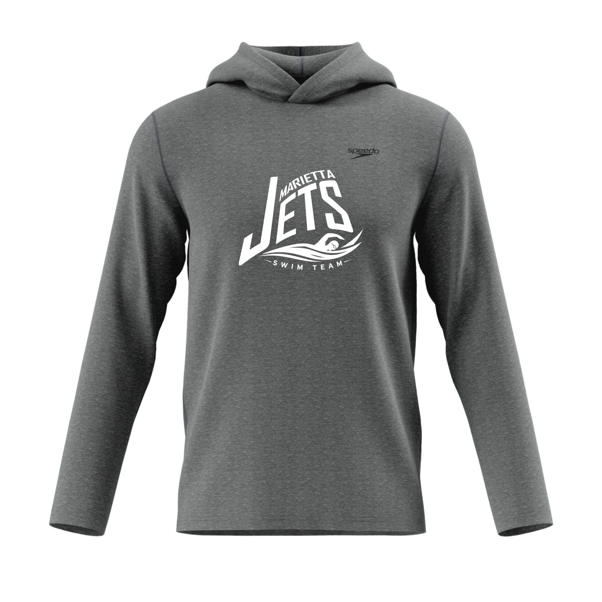 Speedo Unisex Lightweight Jersey Hoodie (Customized) - Marietta Jets