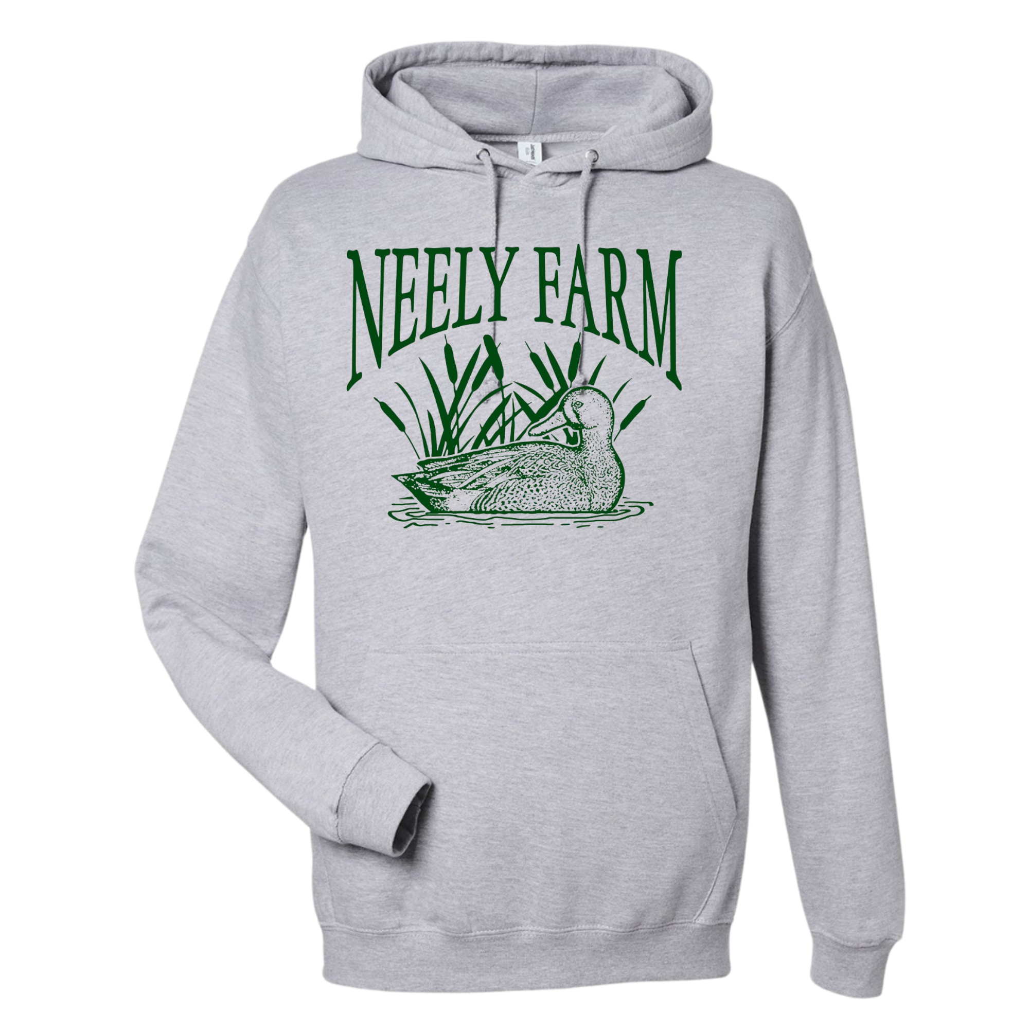Medium Weight Unisex Hooded Sweatshirt Classic Logo (Customized) - Neely Farm