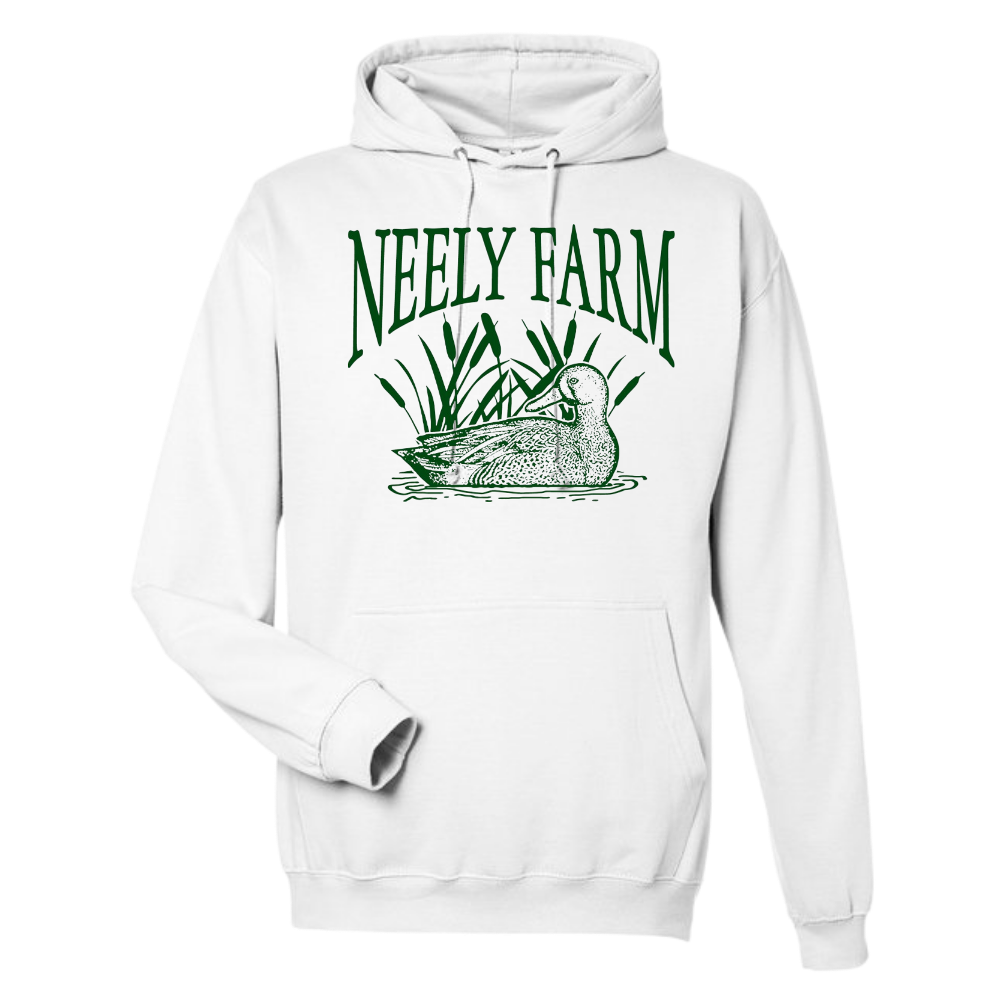 Medium Weight Unisex Hooded Sweatshirt Classic Logo (Customized) - Neely Farm