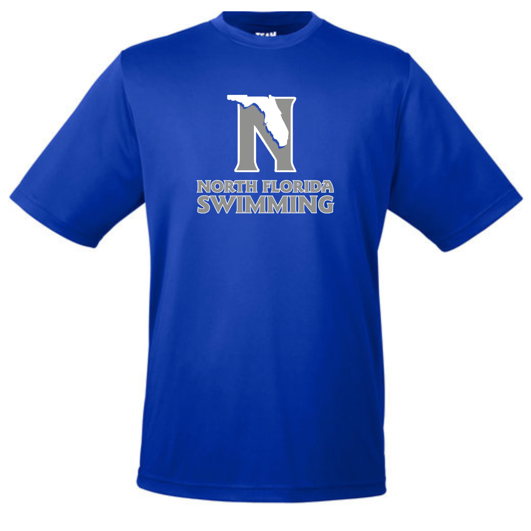 Performance T-Shirt (Customized) - North Florida Swimming