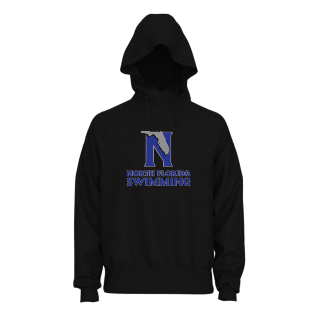 Speedo Unisex Hooded Sweatshirt (Customized) - North Florida Swimming