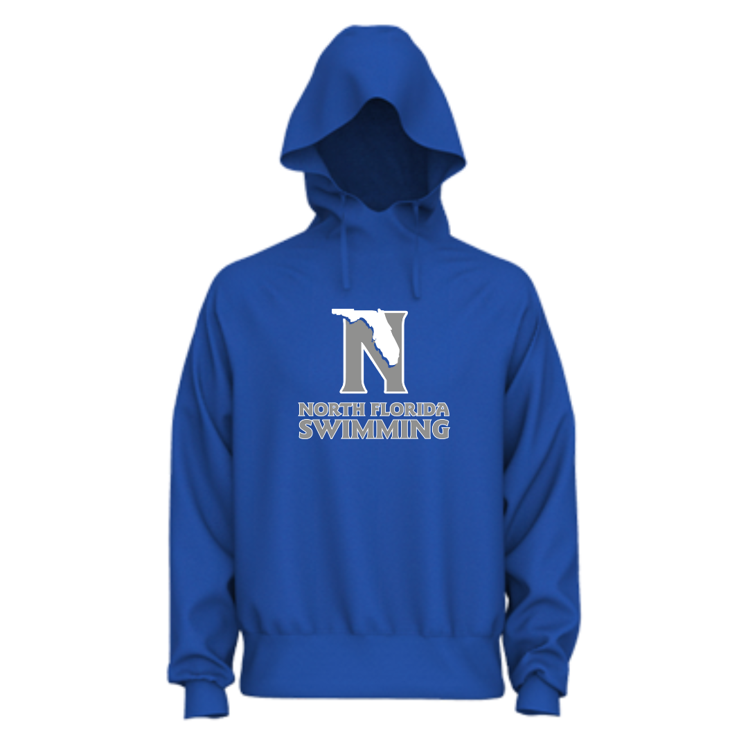 Speedo Unisex Hooded Sweatshirt (Customized) - North Florida Swimming