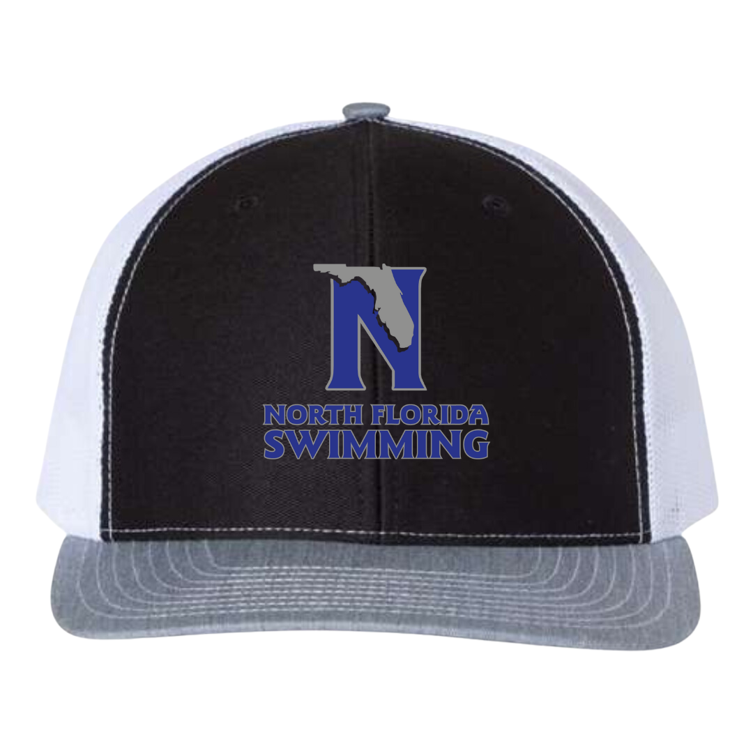Richardson 112 Snap Back Hat (Customized) - North Florida Swimming
