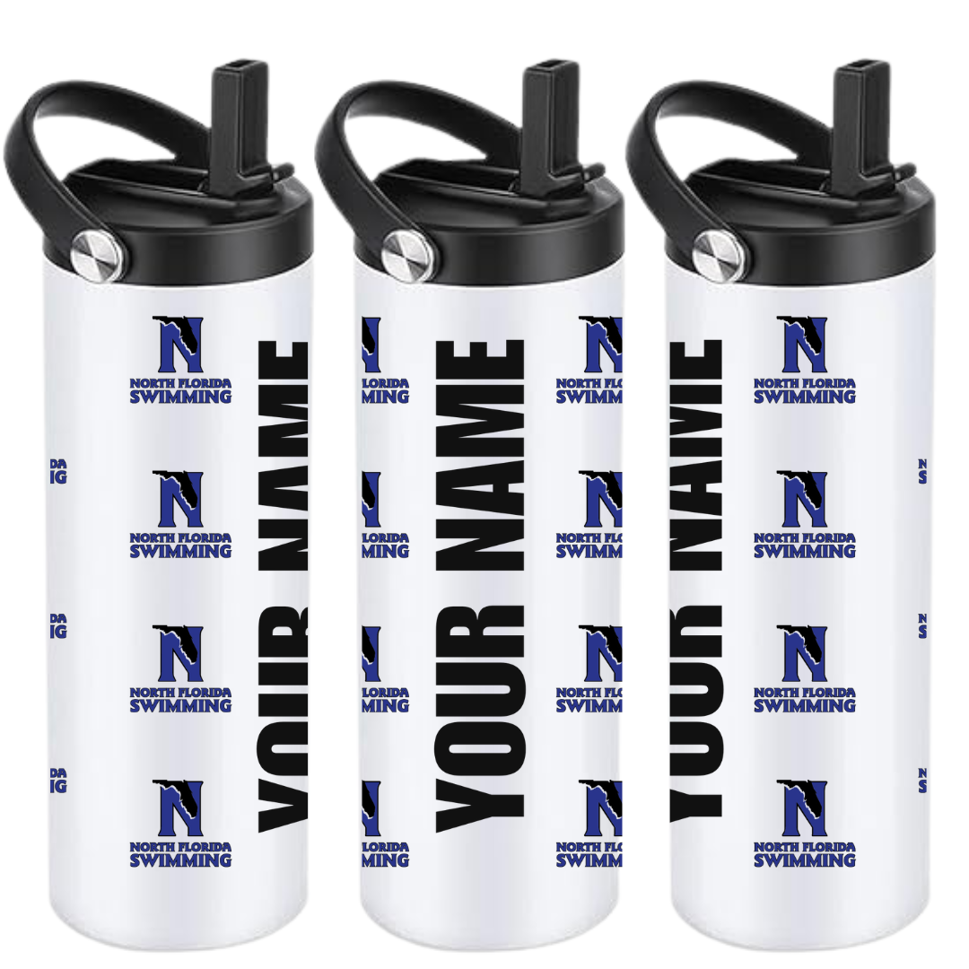Personalized Insulated Sports Bottle 20oz (Customized) - North Florida Swimming