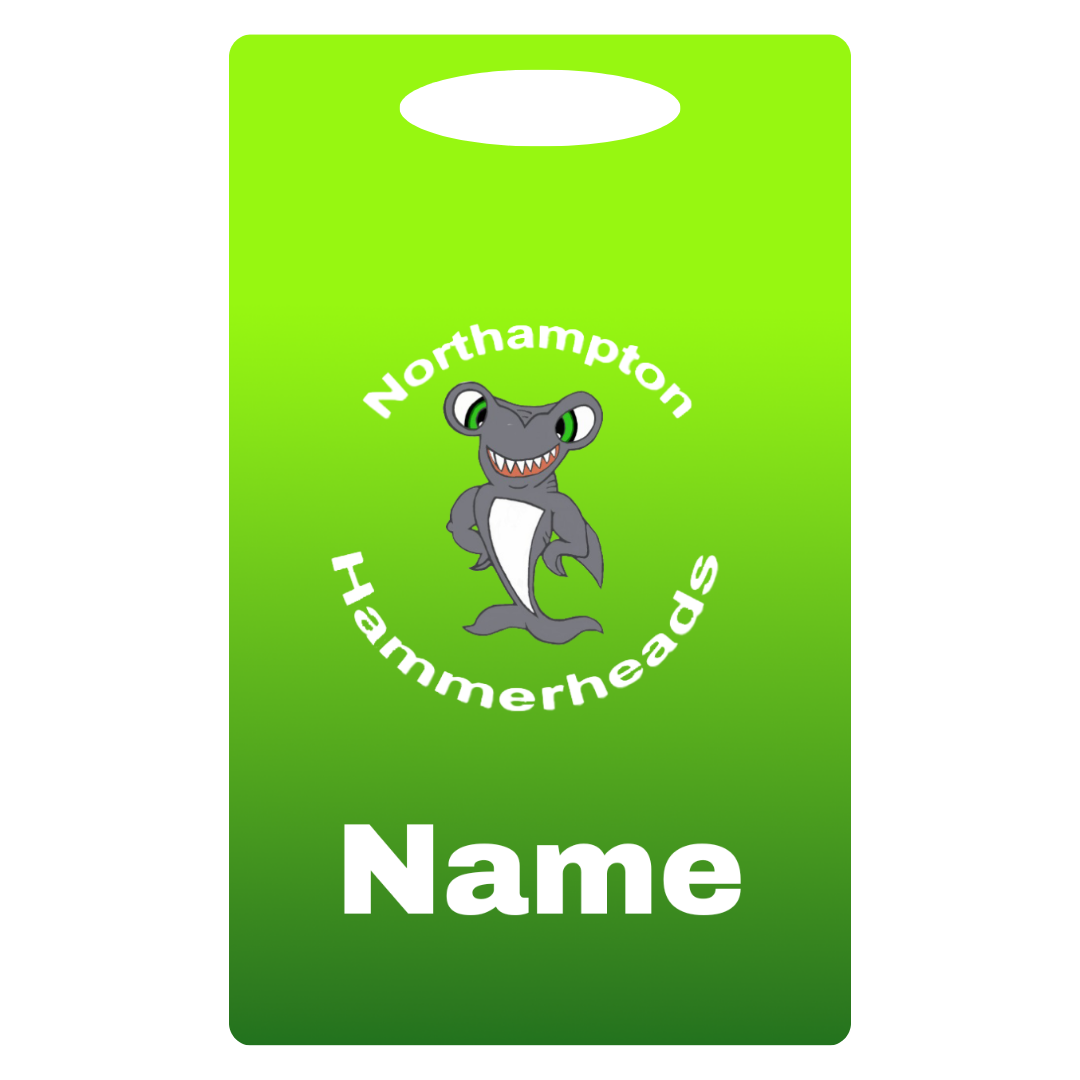 Aluminum Bag Tag (Customized) - Northampton