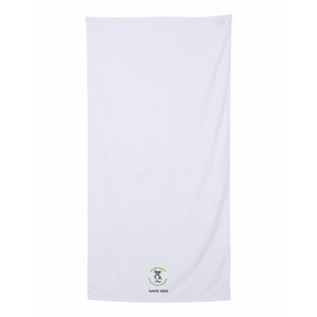 34" x 70" Velour Towel (Customized) - Northampton