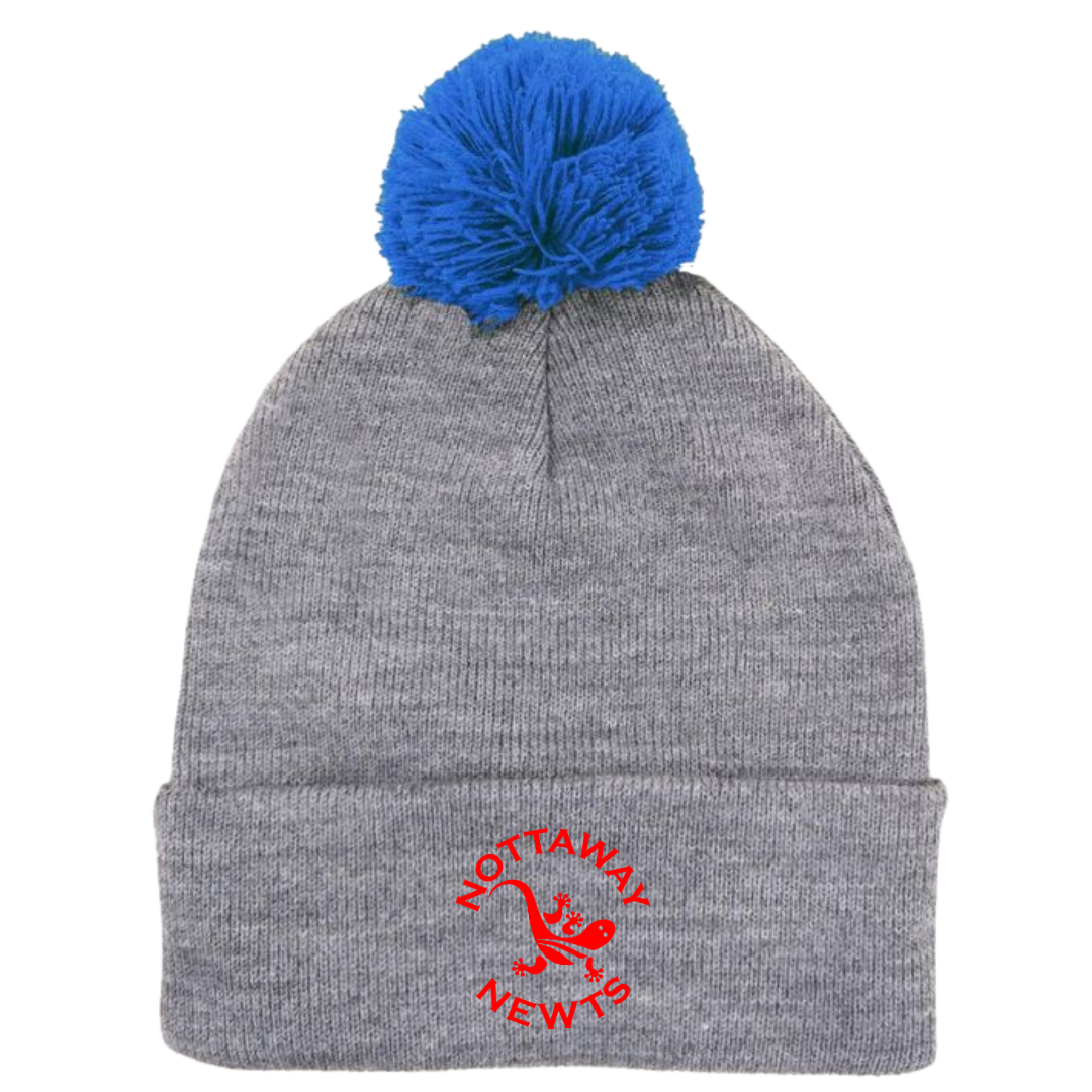 Puff Ball Beanie (Customized) - Nottaway