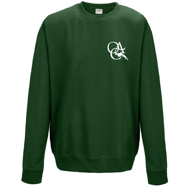 Fleece Crew Neck Sweatshirt (Heat Pressed) - OAC
