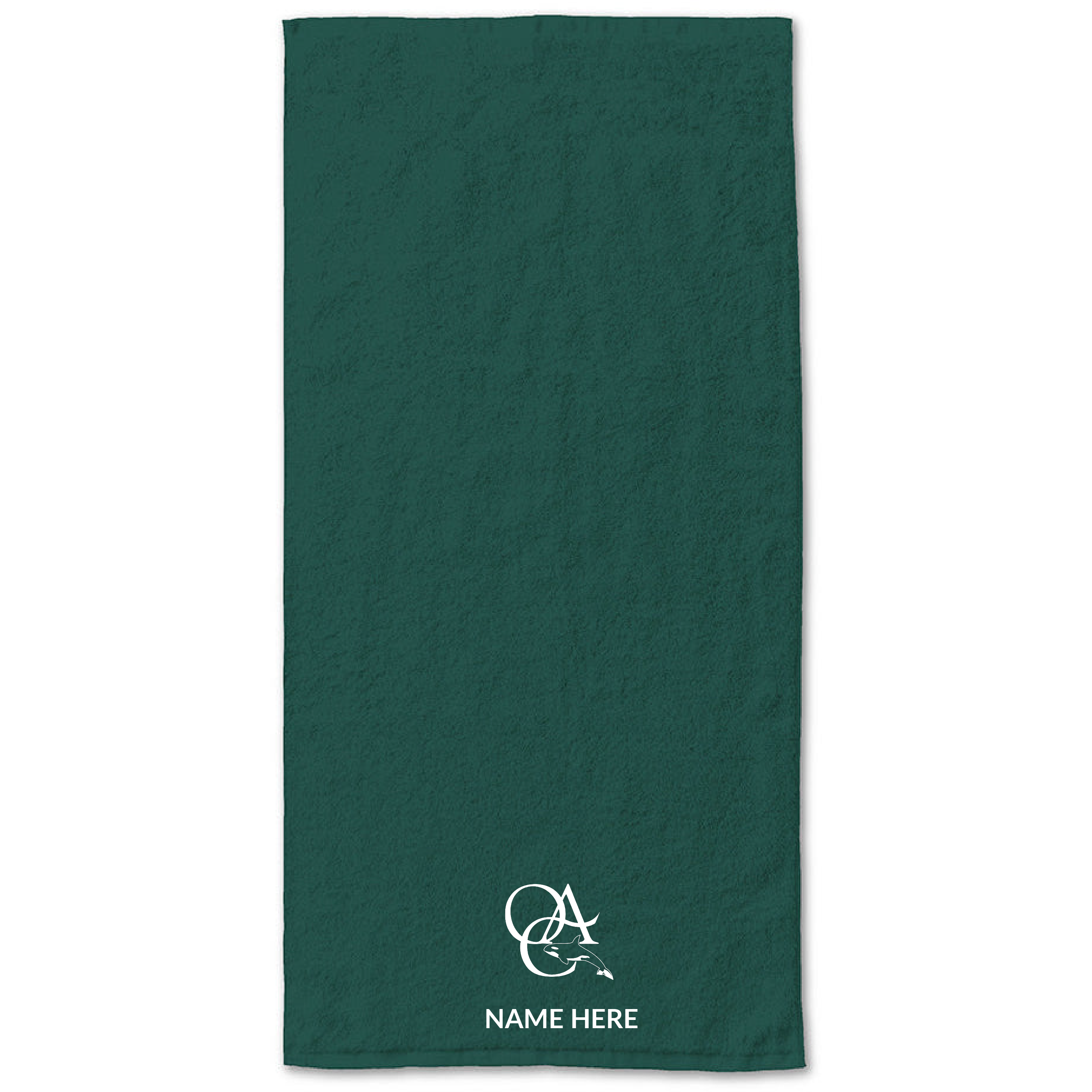 34" x 70" Velour Towel (Embroidered) - OAC