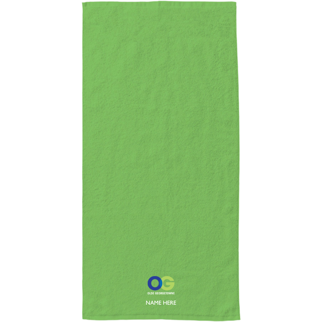 34" x 70" Velour Towel (Customized) - OG