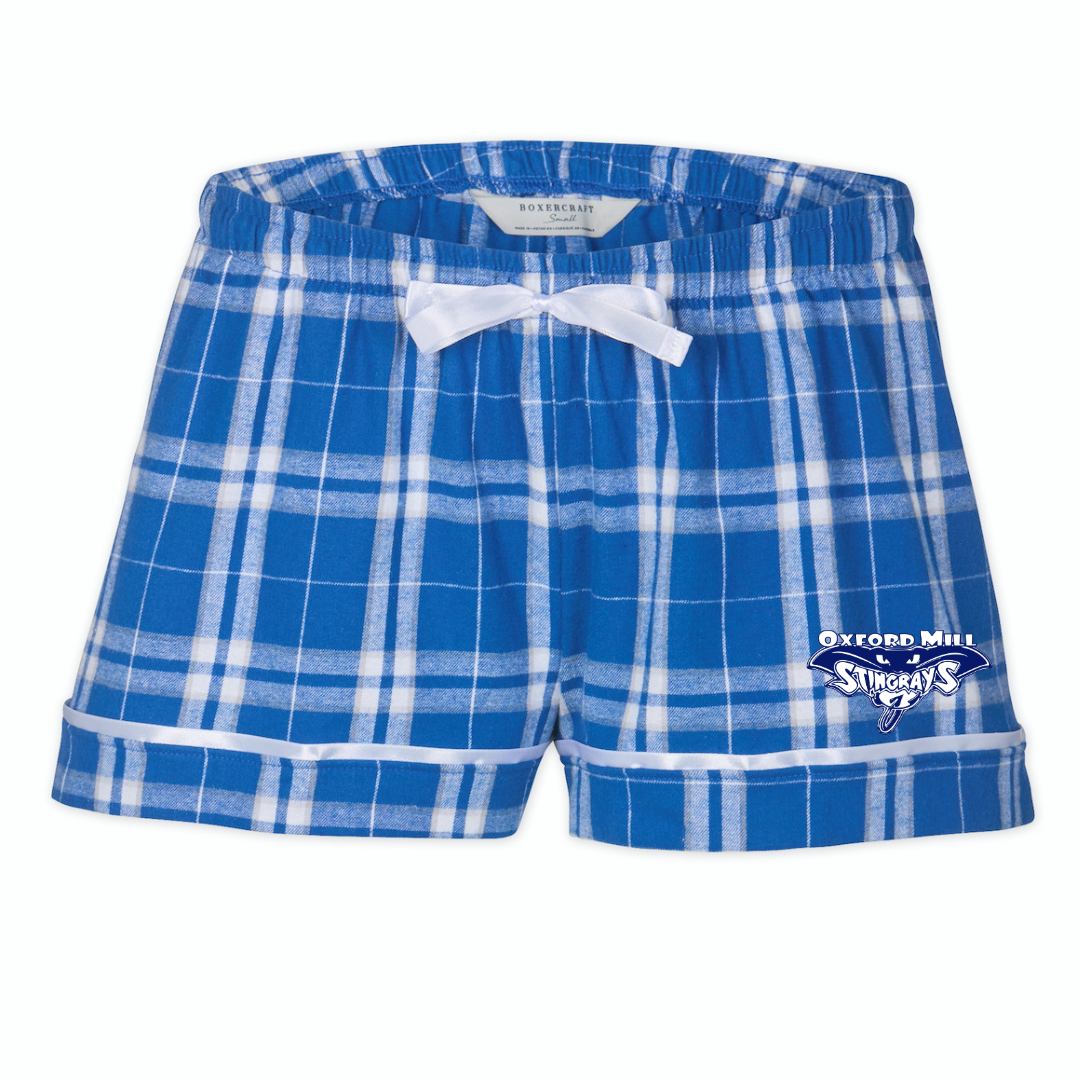 Boxercraft Women's Flannel Short (Customized) - Oxford Mill