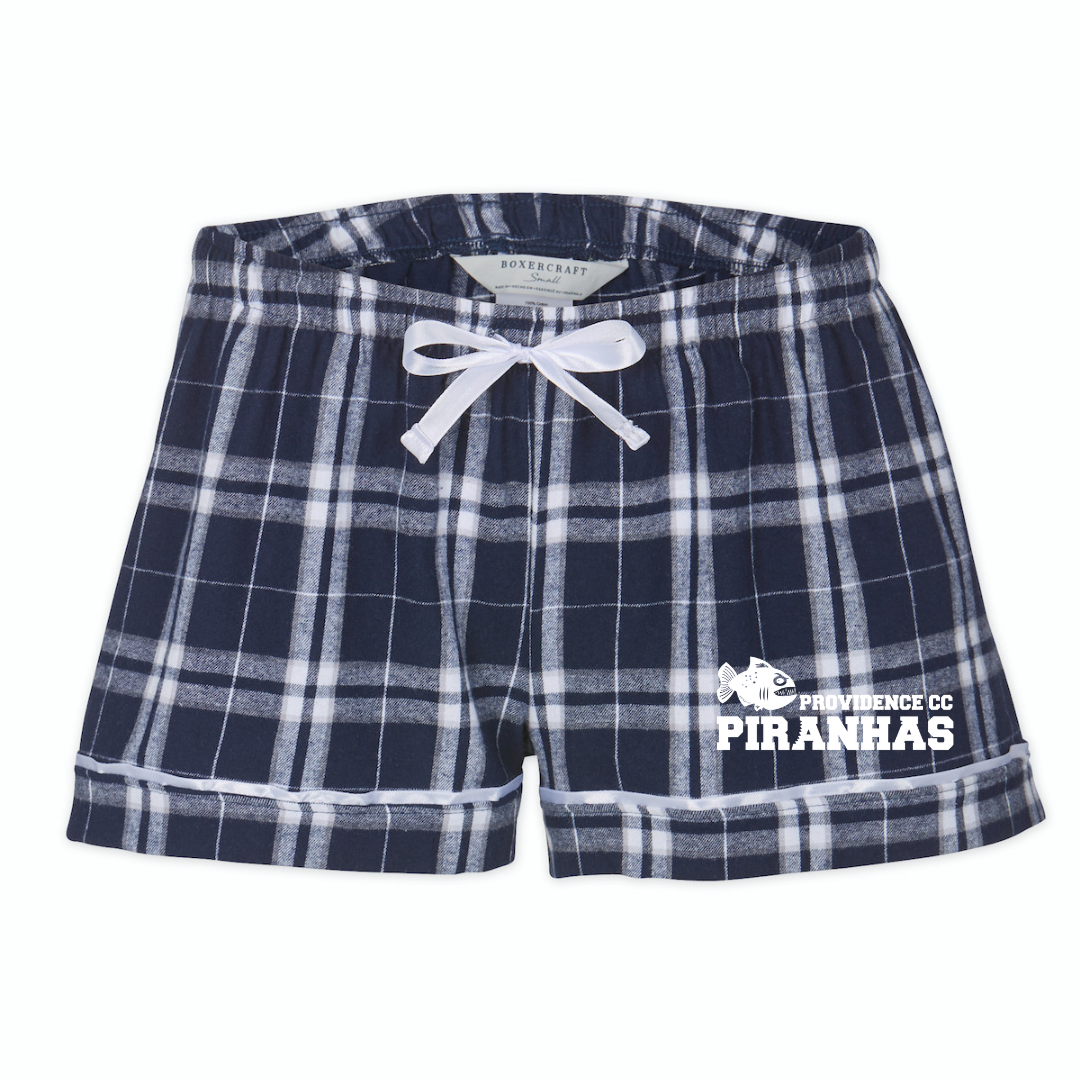 Boxercraft Women's Flannel Short (Heat Press) - Providence CC