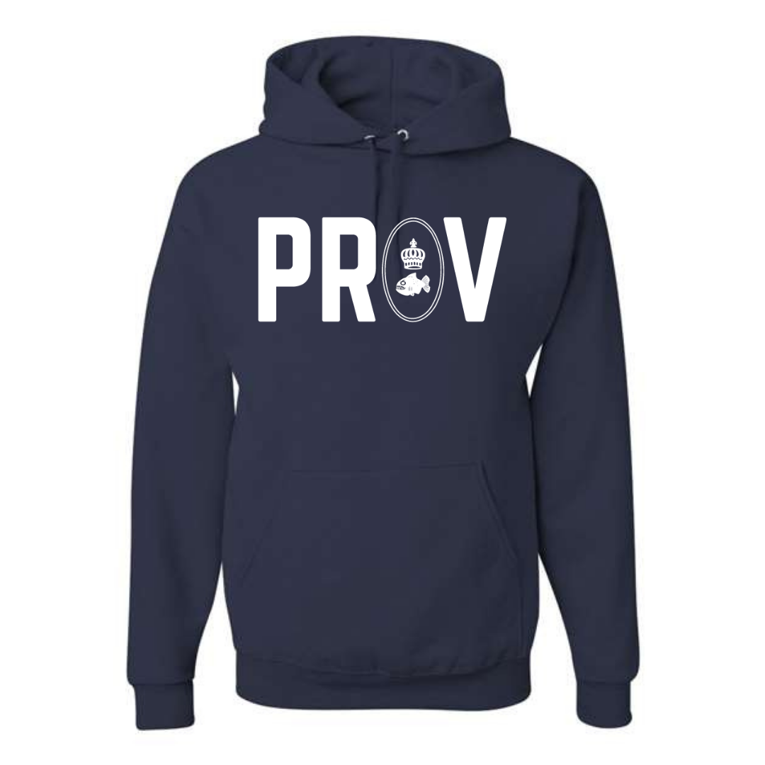 Medium Weight Unisex Hooded Sweatshirt - PROV Logo (Heat Press) - Providence CC