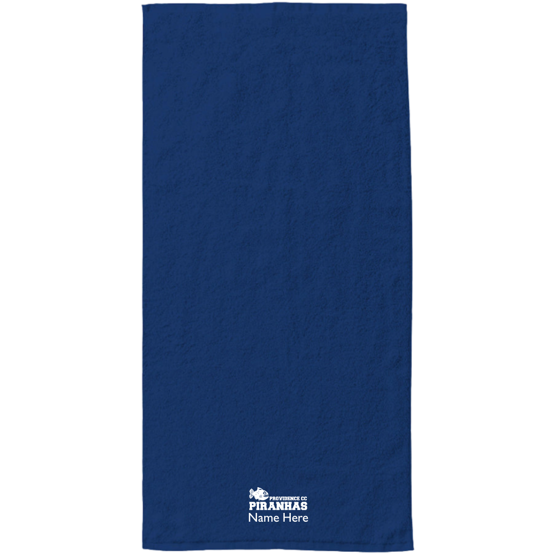 34" x 70" Velour Towel (Embroidered) - Providence CC
