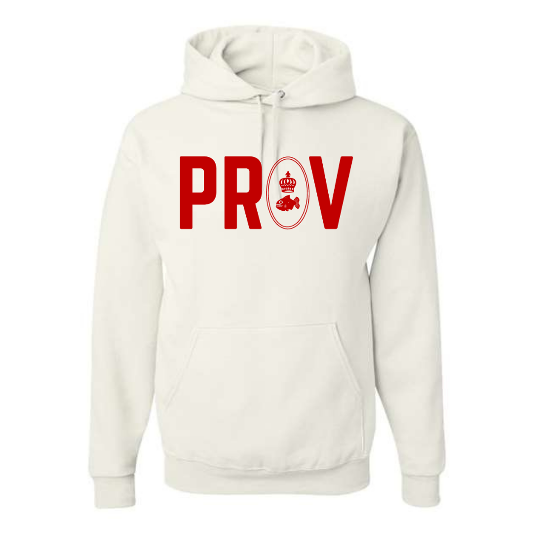 Medium Weight Unisex Hooded Sweatshirt - PROV Logo (Heat Press) - Providence CC