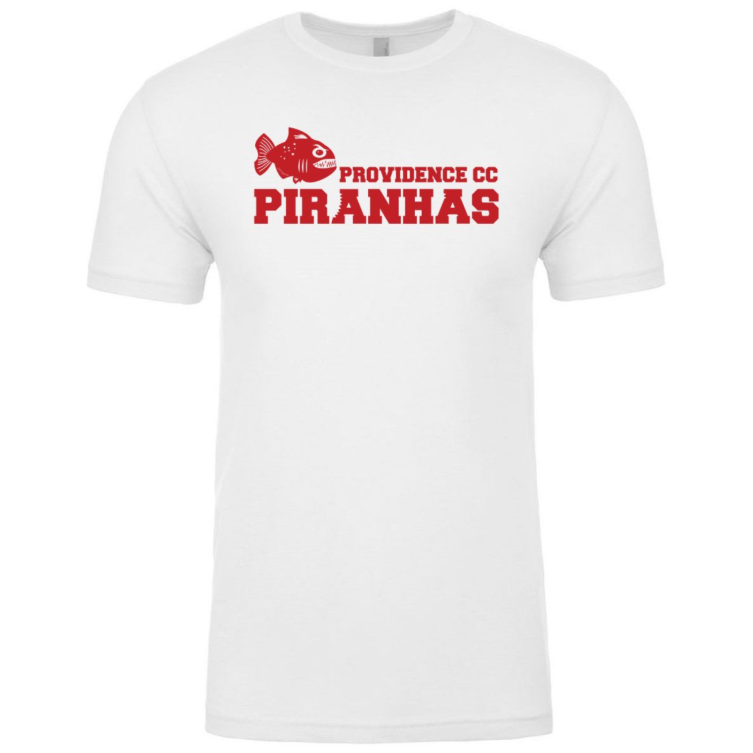 Short Sleeve T-Shirt - Piranhas Logo (Heat Press) - Providence CC