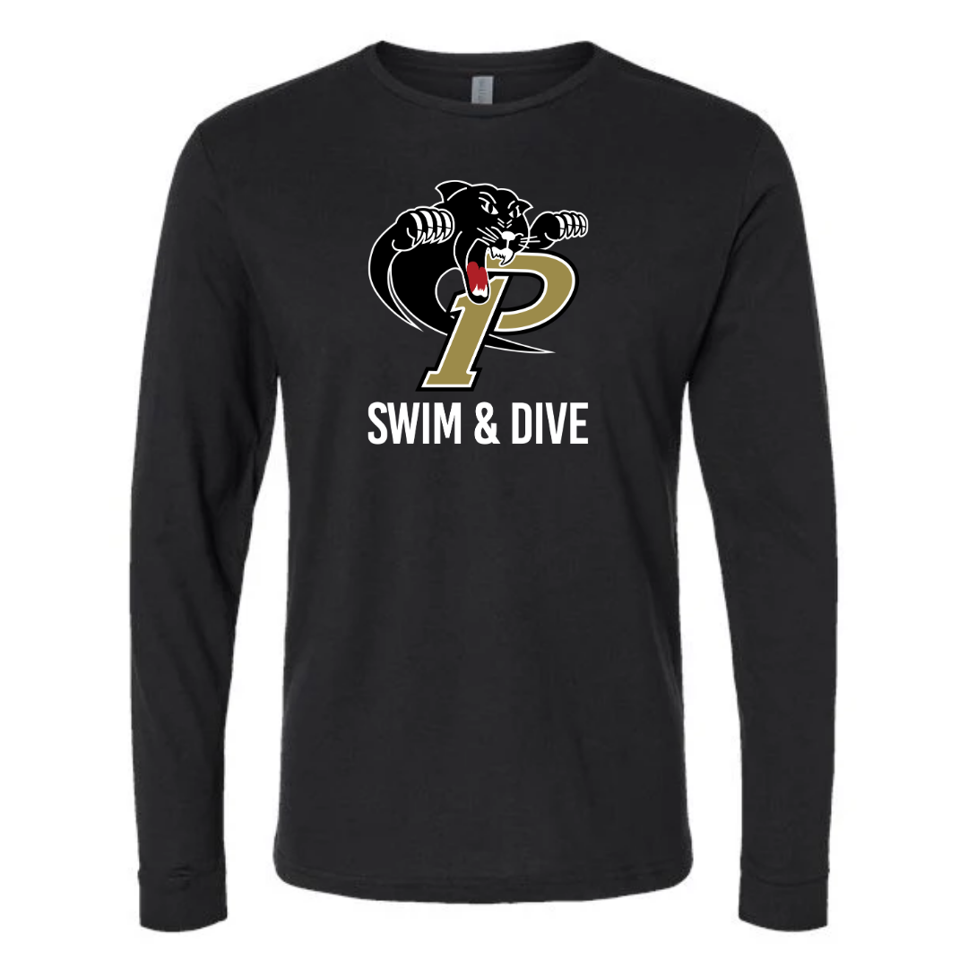 Panthers Long Sleeve Tee Shirt (Customized) - Providence HS