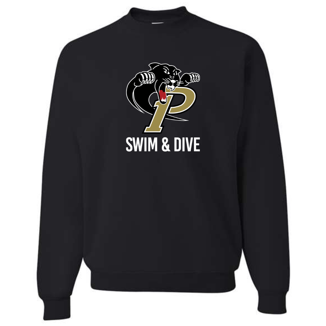Panthers Fleece Crew Neck Sweatshirt (Customized) - Providence HS