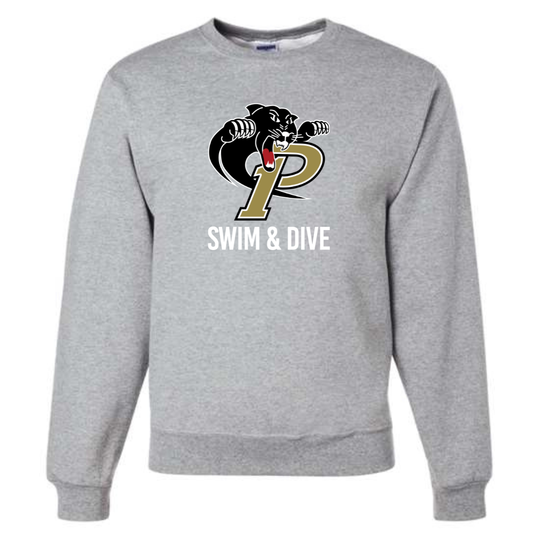 Panthers Fleece Crew Neck Sweatshirt (Customized) - Providence HS