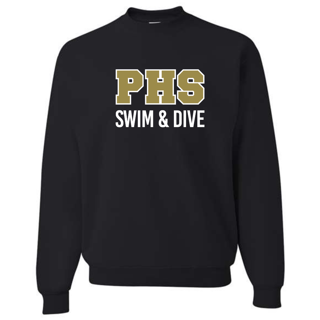 PHS Fleece Crew Neck Sweatshirt (Customized) - Providence HS