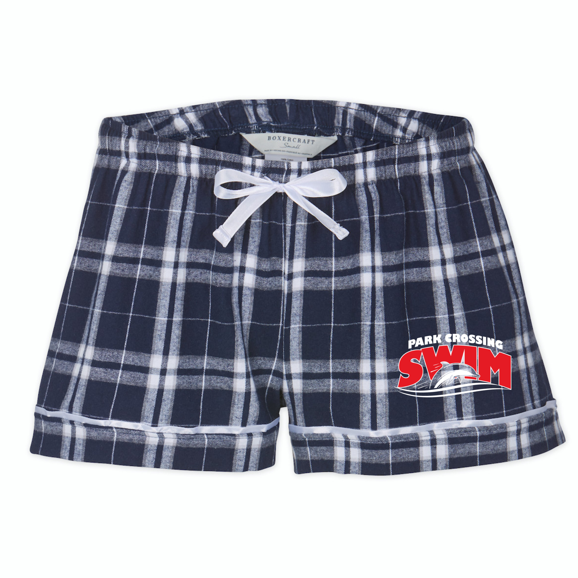 Boxercraft Women's Flannel Short (Customized) - Park Crossing