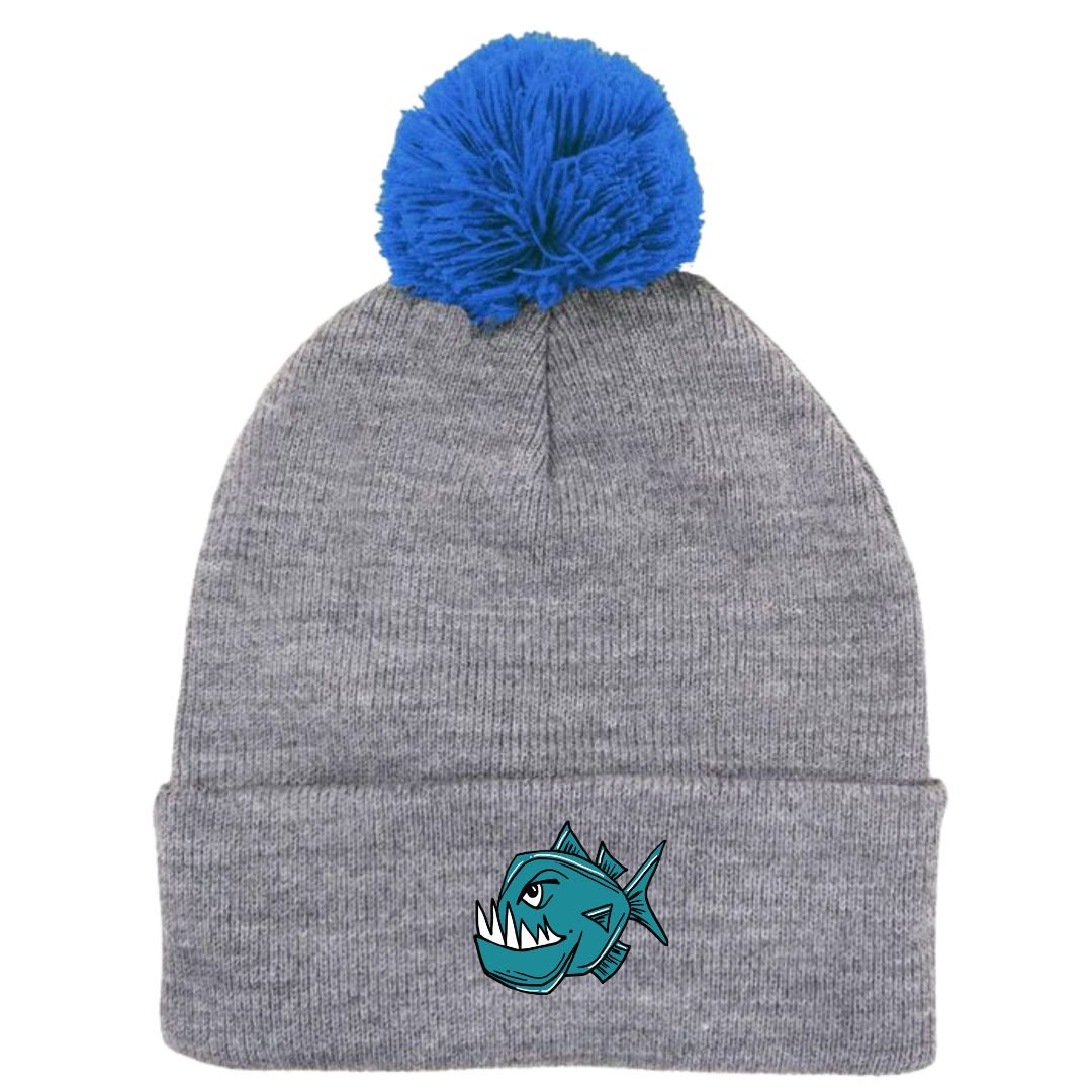 Puff Ball Beanie (Customized) - Park Bridge