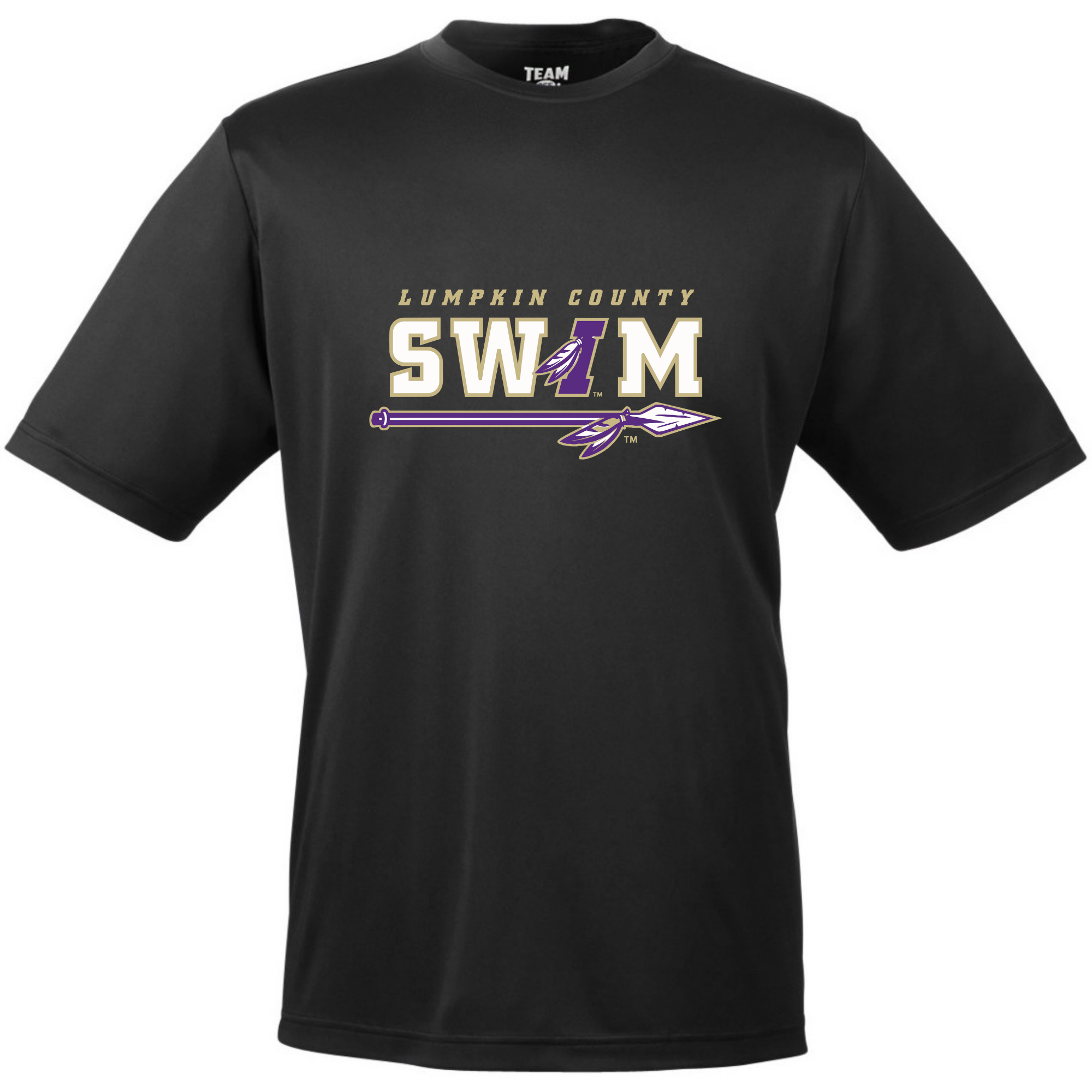 Performance T-Shirt (Customized) - Lumpkin County Swim Team