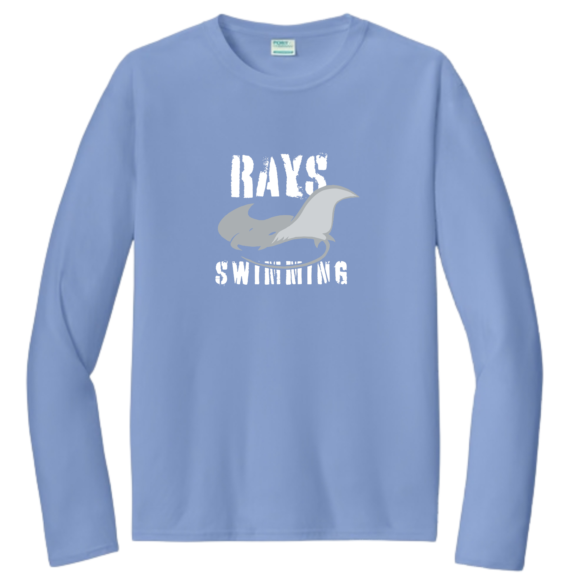 Performance Long-Sleeve Tee (Customized) - Rivergreen Rays