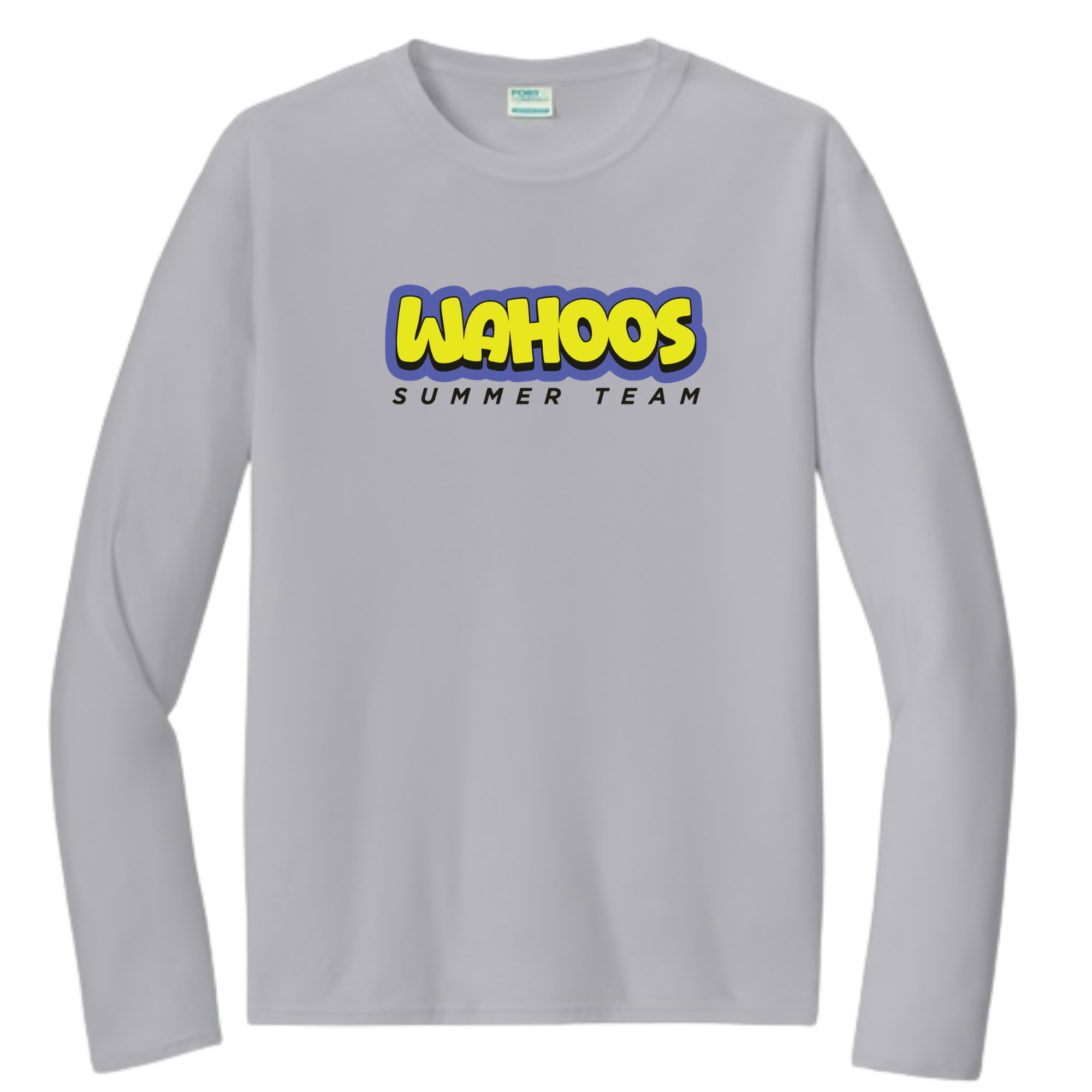 Performance Long-Sleeve Tee (Customized) - Wahoos Summer Team