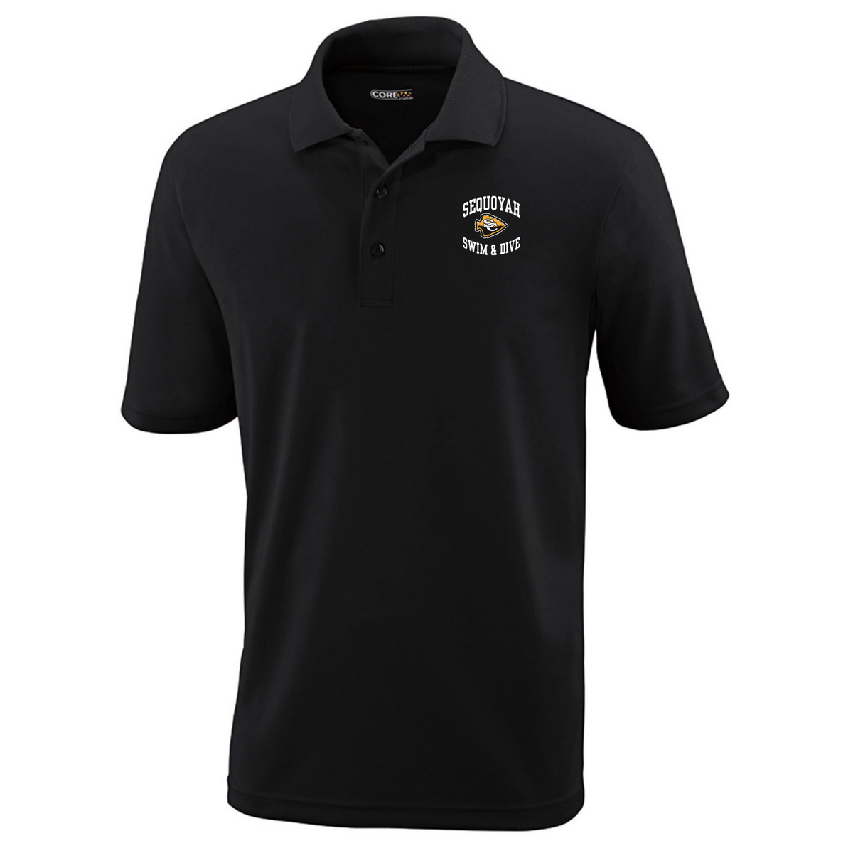 Performance Polo (Heat Press) - Sequoyah High School