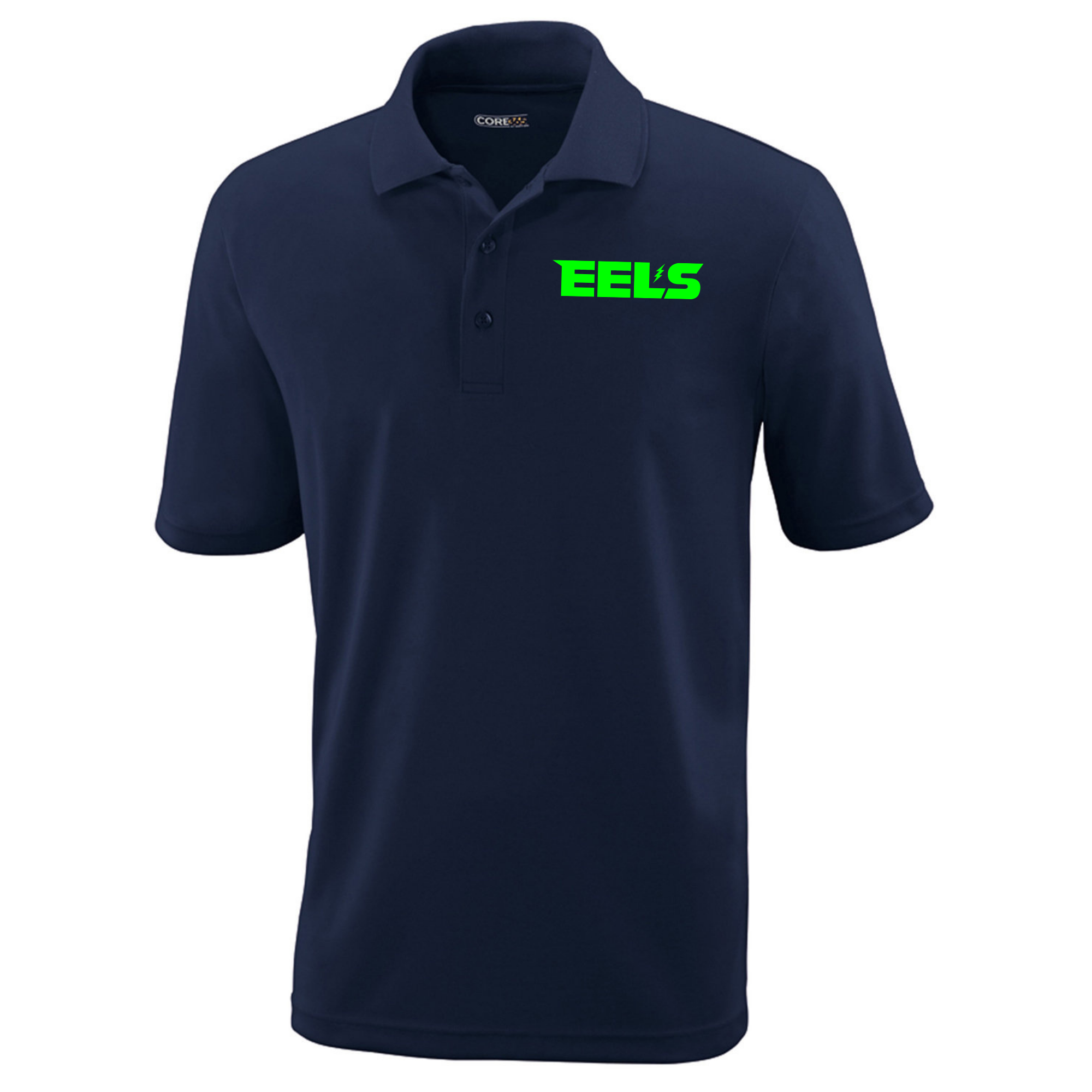 Performance Polo (Heat Press) - Evergreen Eels