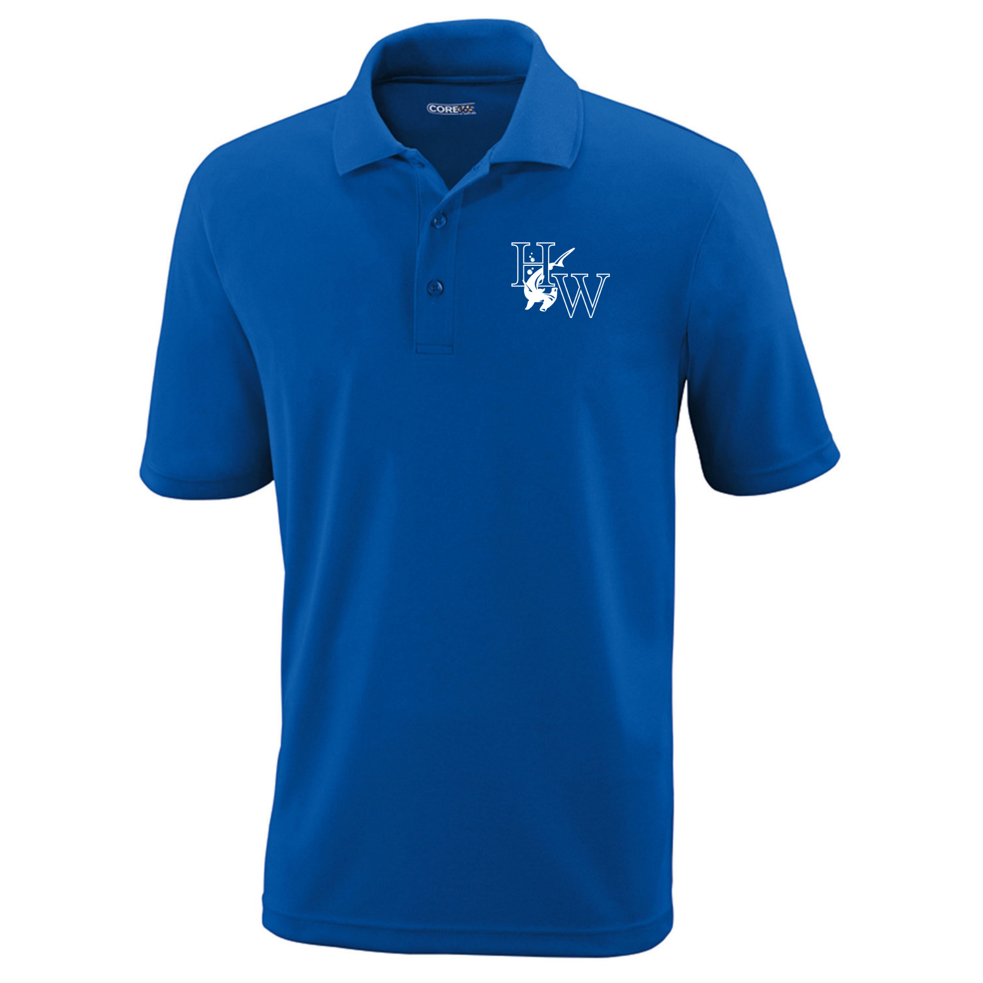 Performance Polo (Heat Press) - Hampton Woods