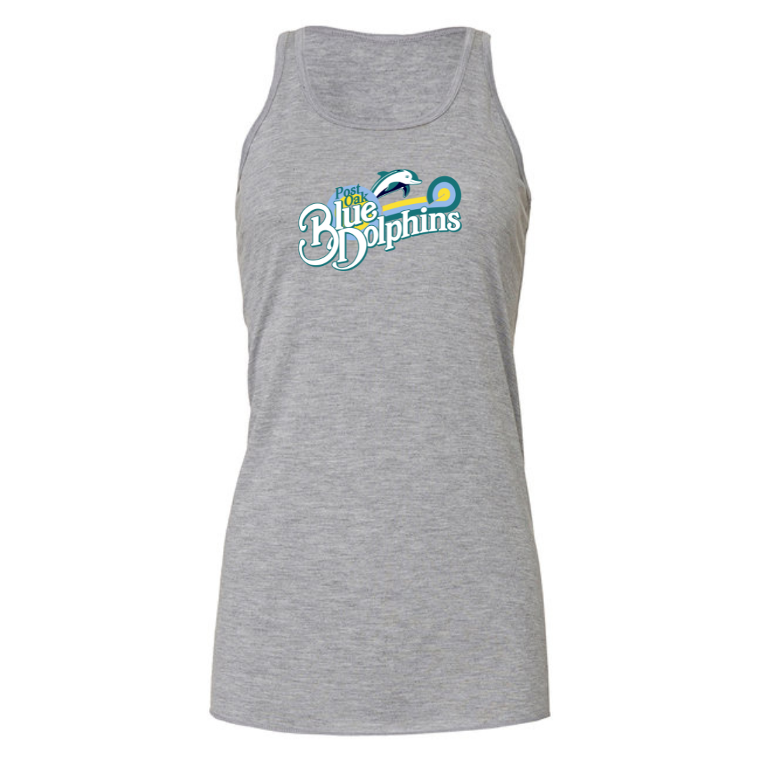 Ladies Racerback Flowy Tank (Customoized) - Post Oak