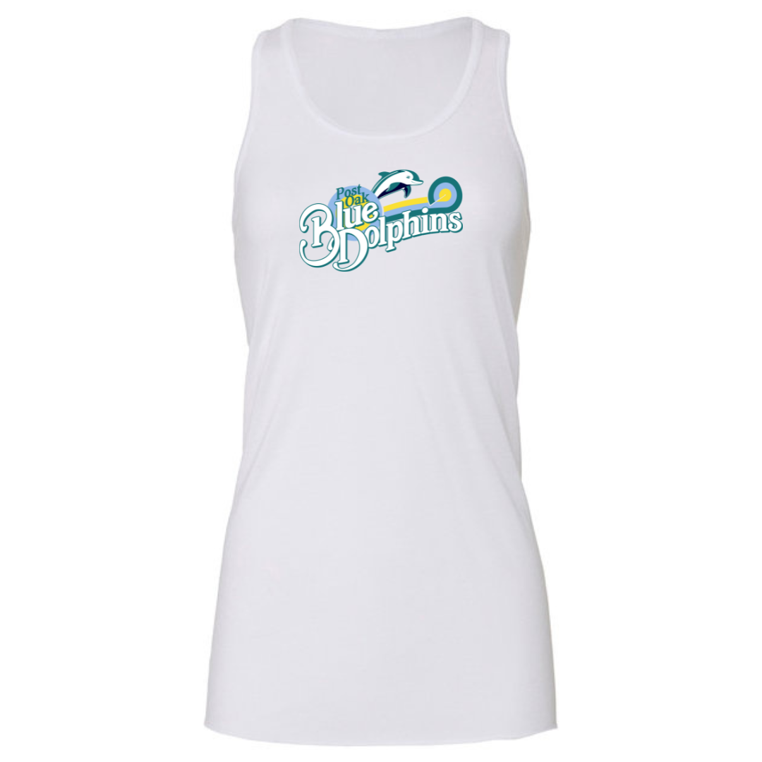 Ladies Racerback Flowy Tank (Customoized) - Post Oak