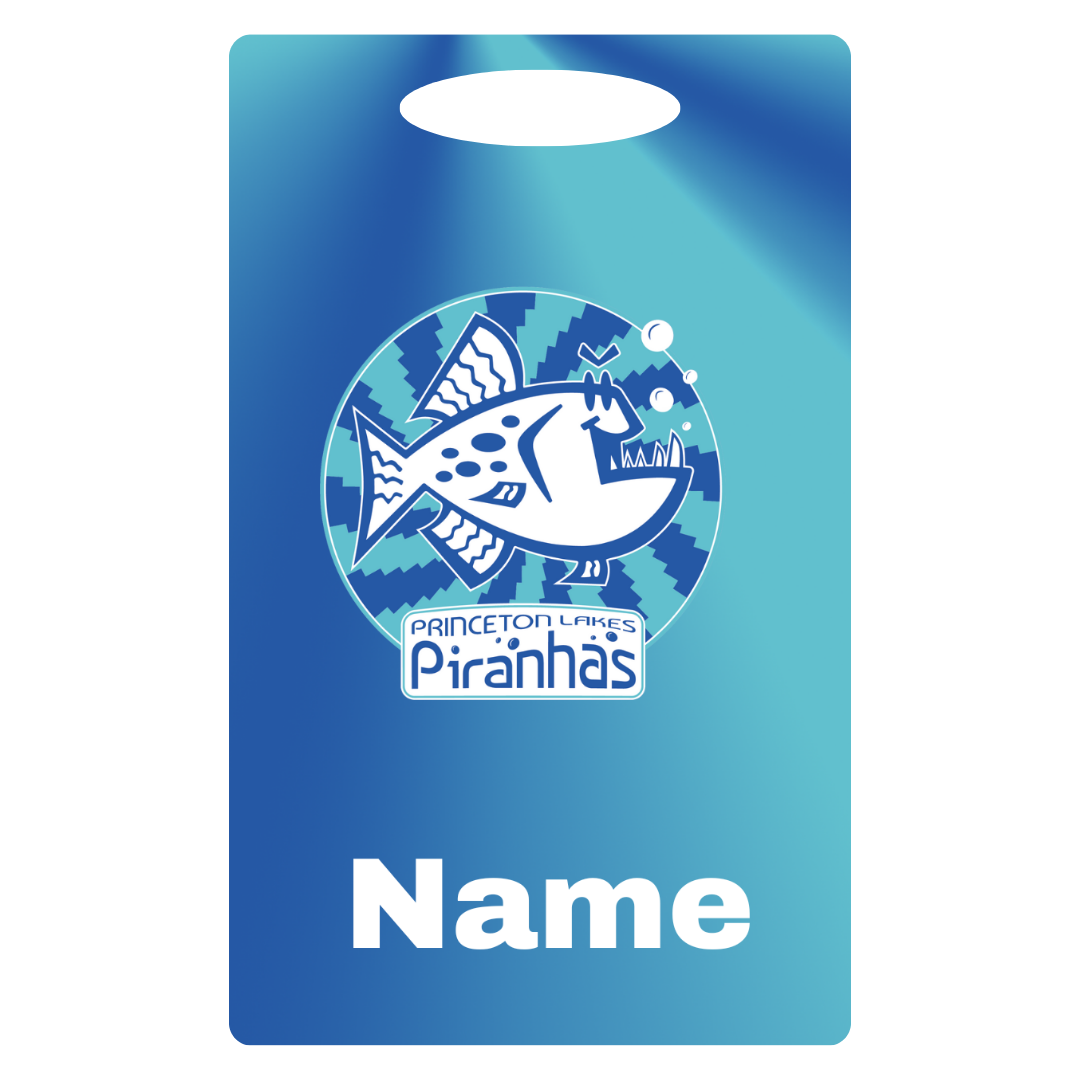 Aluminum Bag Tag (Customized) - Princeton
