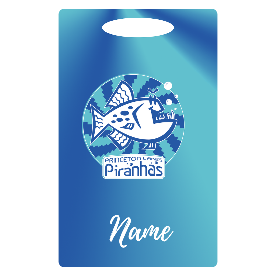Aluminum Bag Tag (Customized) - Princeton
