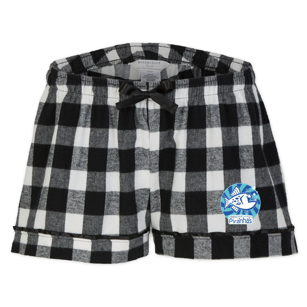 Boxercraft Women's Flannel Short (Customized) - Princeton