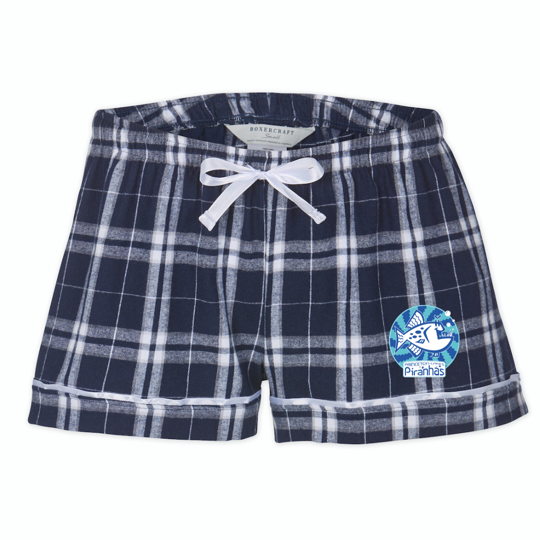 Boxercraft Women's Flannel Short (Customized) - Princeton