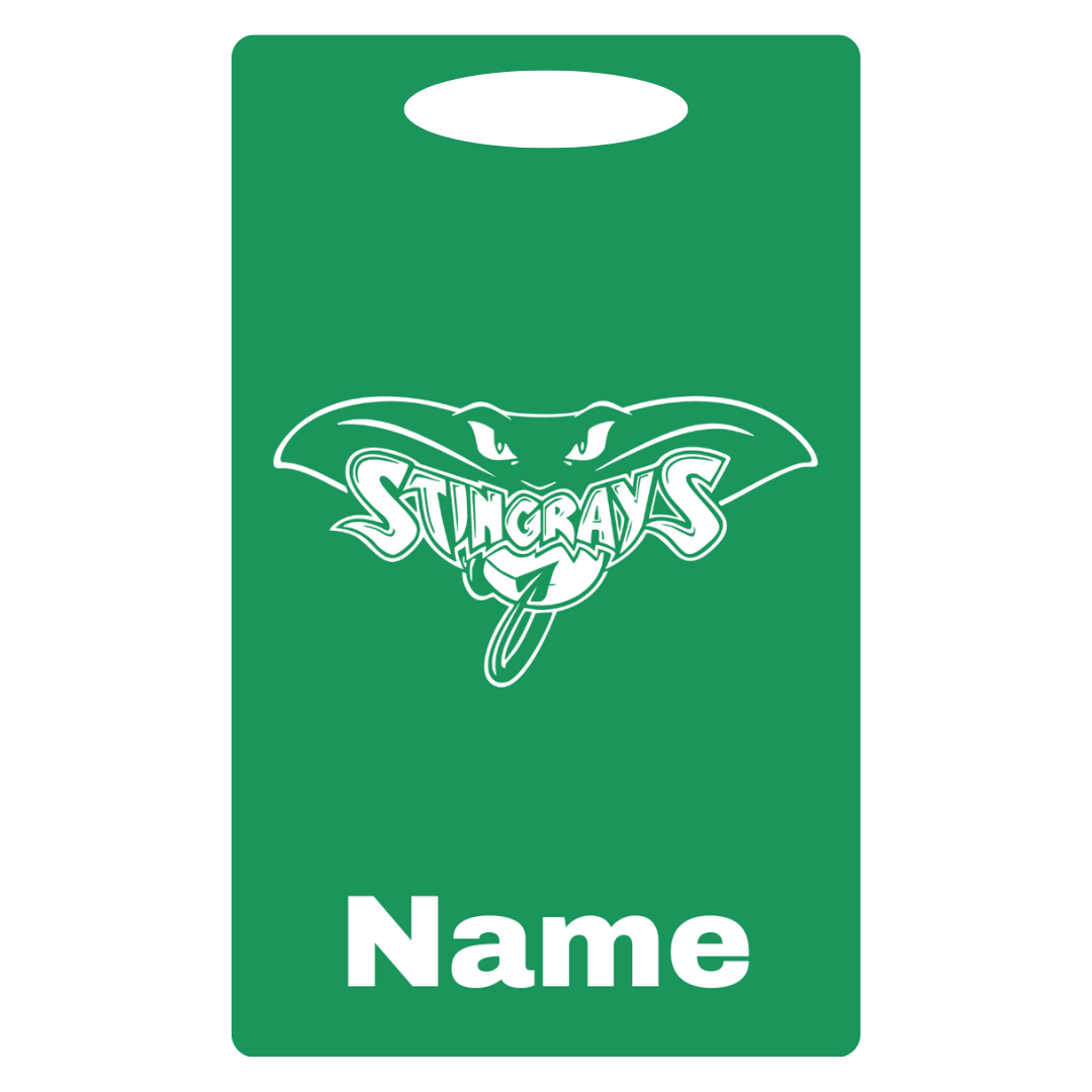Aluminum Bag Tag (Customized) - Raintree CC