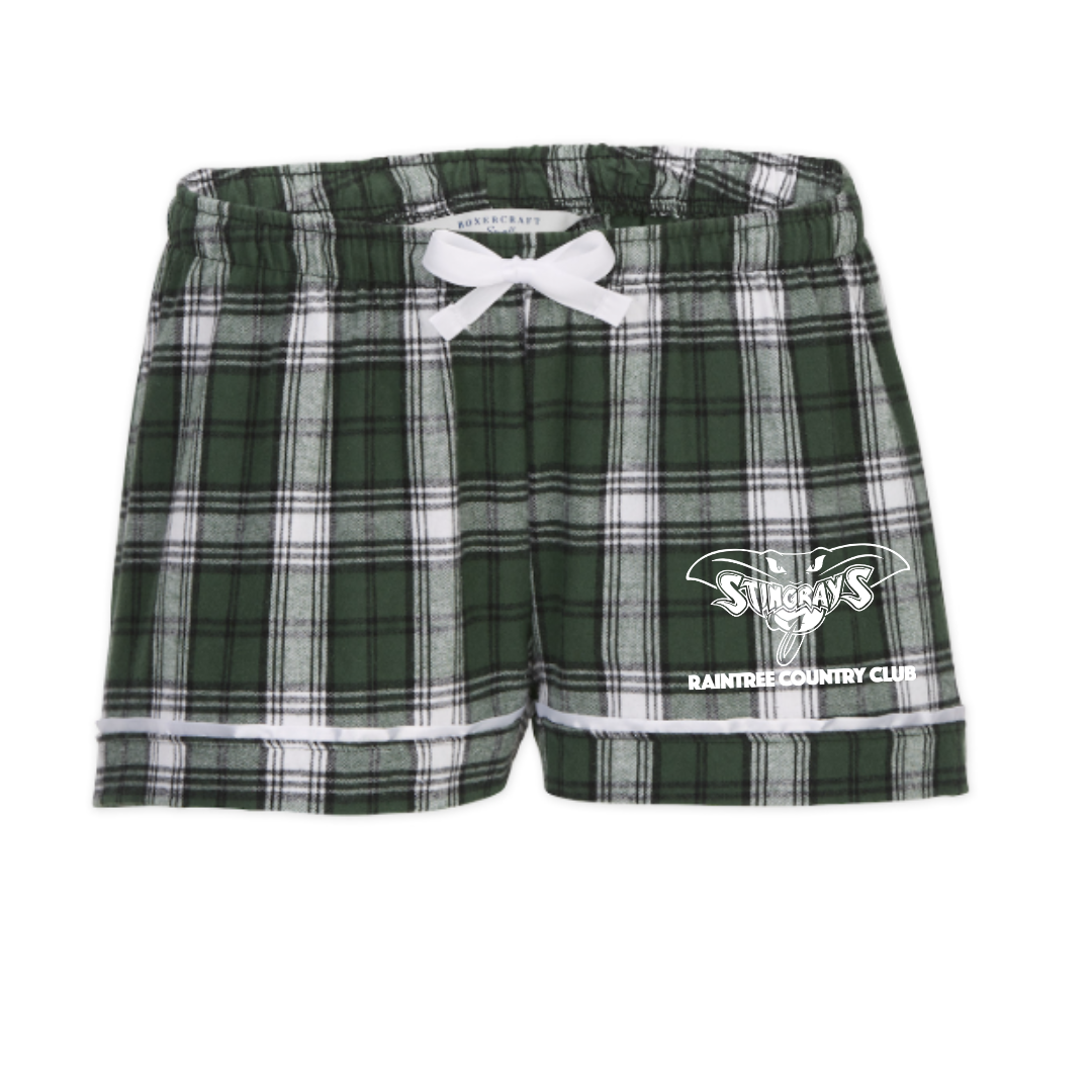 Boxercraft Women's Flannel Short (Customized) - Raintree CC