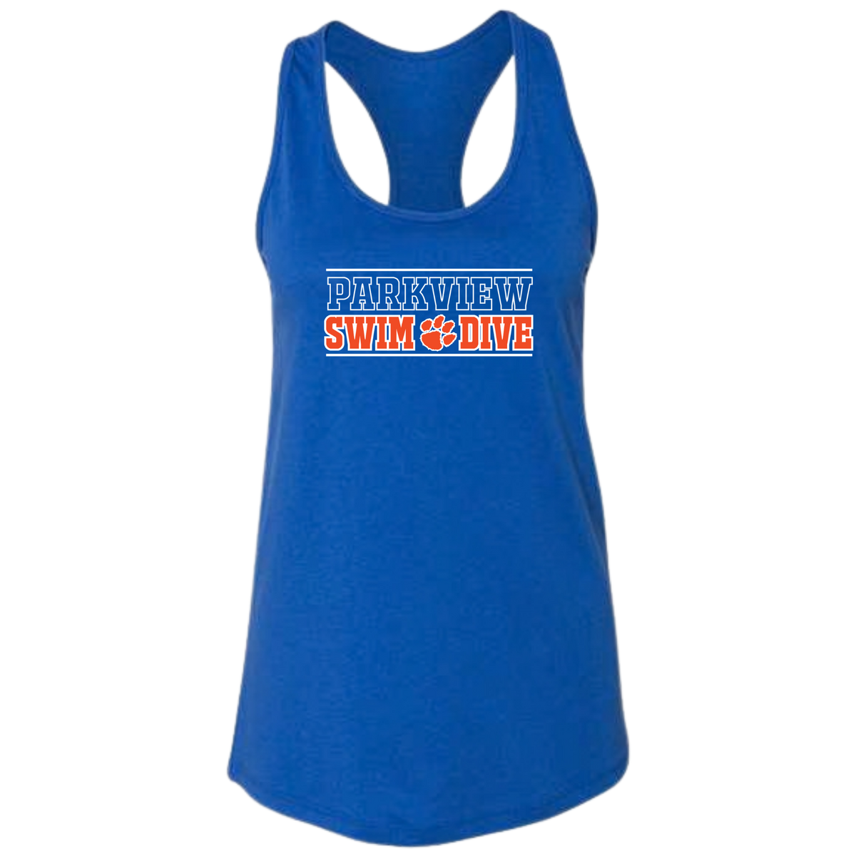 Ladies' Racerback Tank (Customized) - Parkview High School
