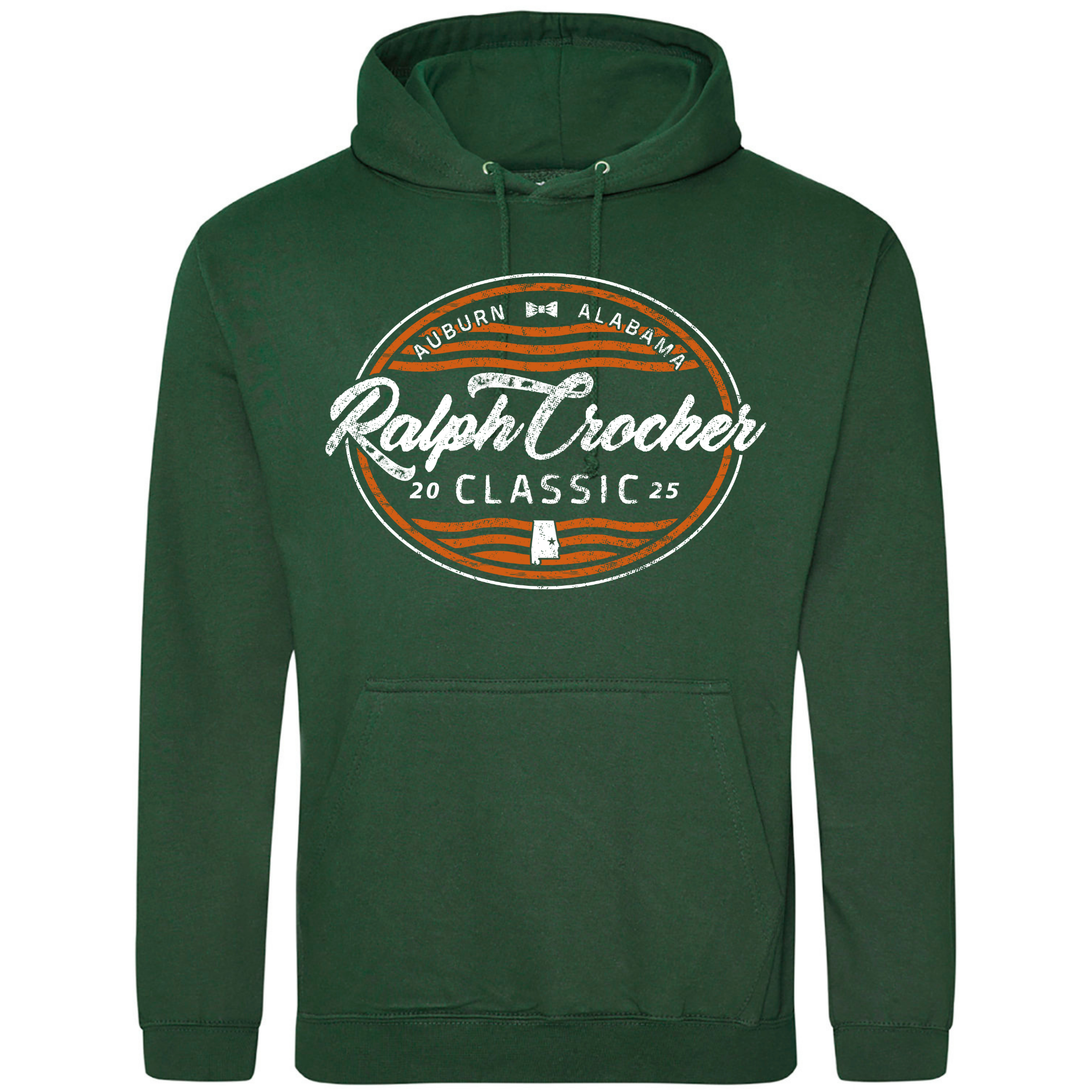 Medium Weight Unisex Hooded Sweatshirt Single Logo (Customized) - Ralph Crocker Classic 2025