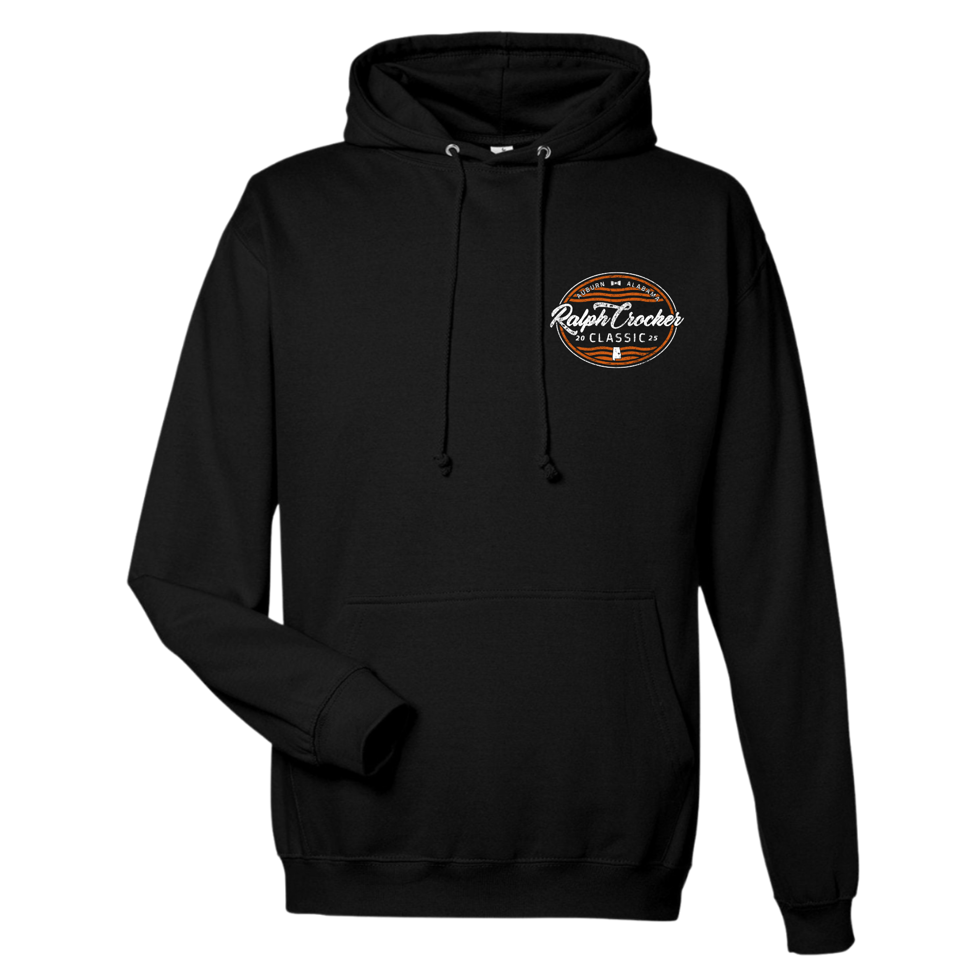 Medium Weight Unisex Hooded Sweatshirt Single Logo (Customized) - Ralph Crocker Classic 2025
