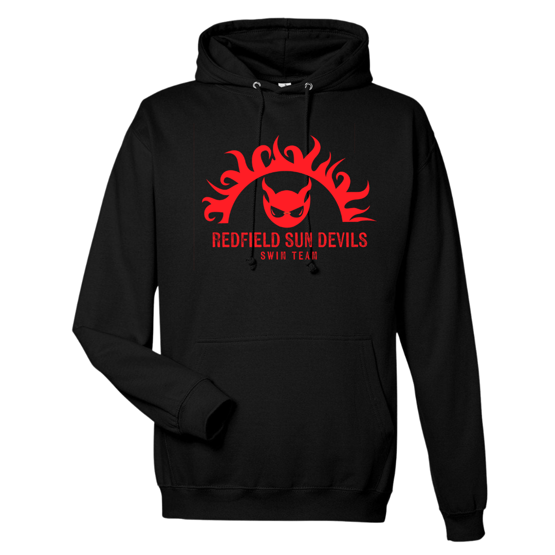 Medium Weight Unisex Hooded Sweatshirt (Customized) - Redfield