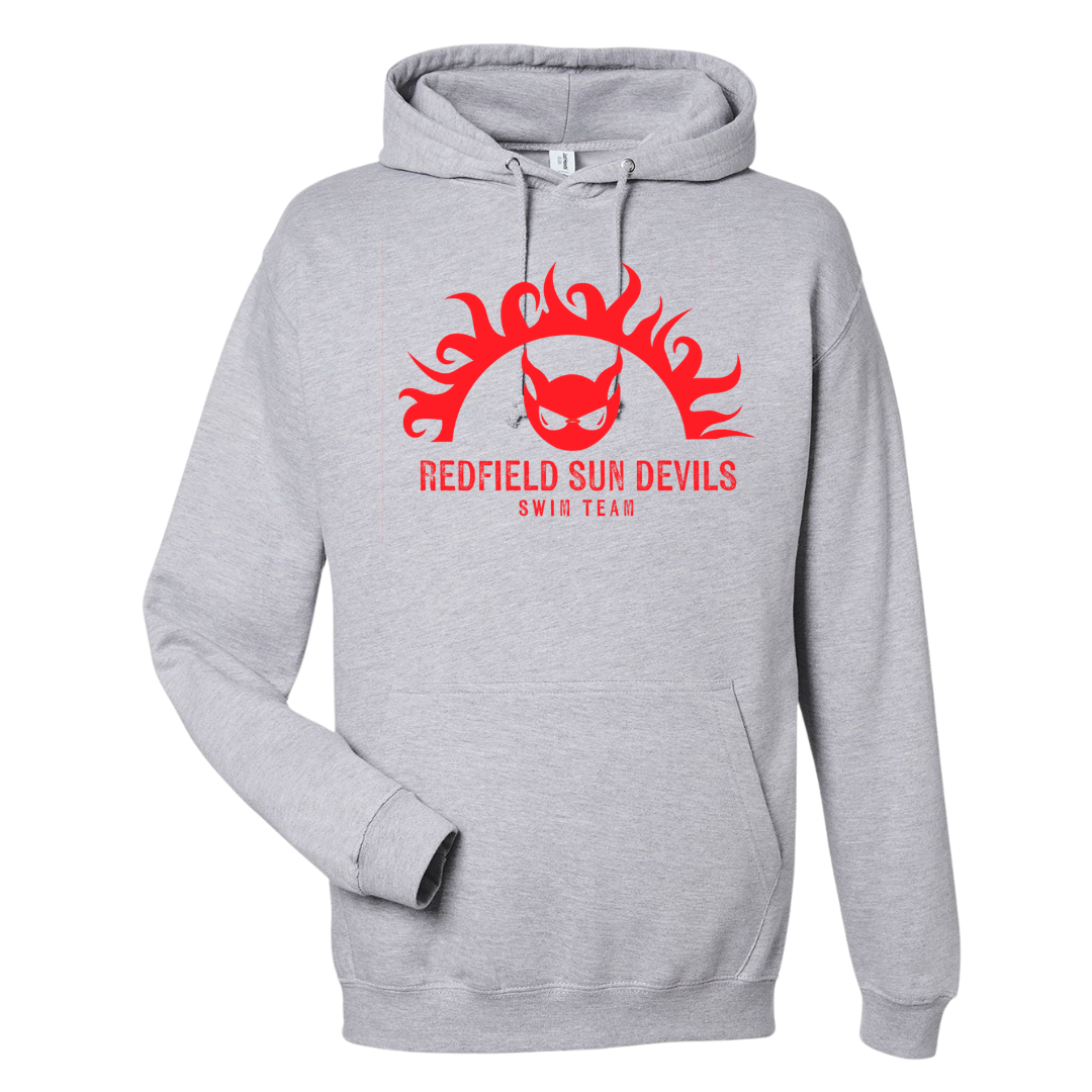 Medium Weight Unisex Hooded Sweatshirt (Customized) - Redfield