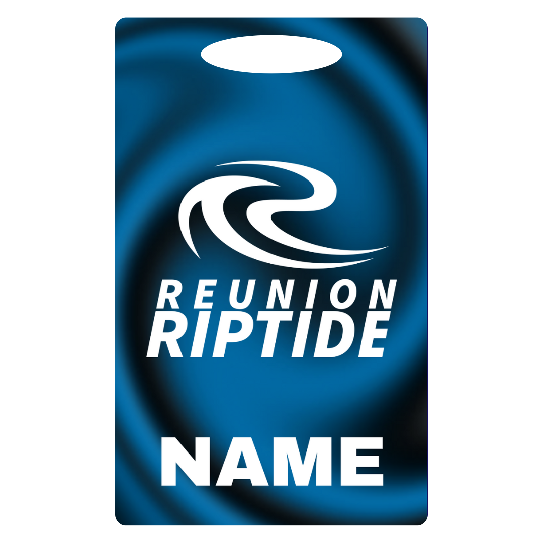 Aluminum Bag Tag (Customized) - Reunion