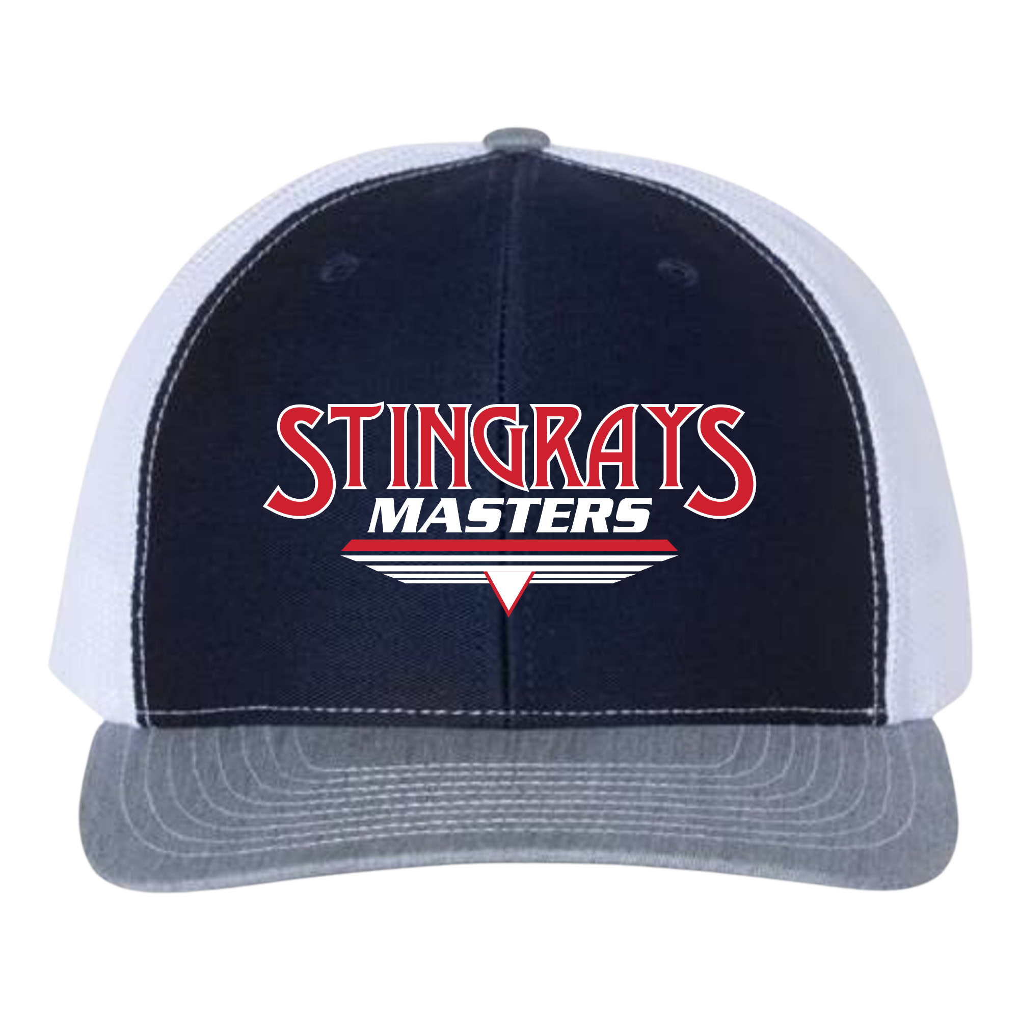 Richardson 112 Snap Back Hat (Customized) - Stingrays Swimming (Masters Team)