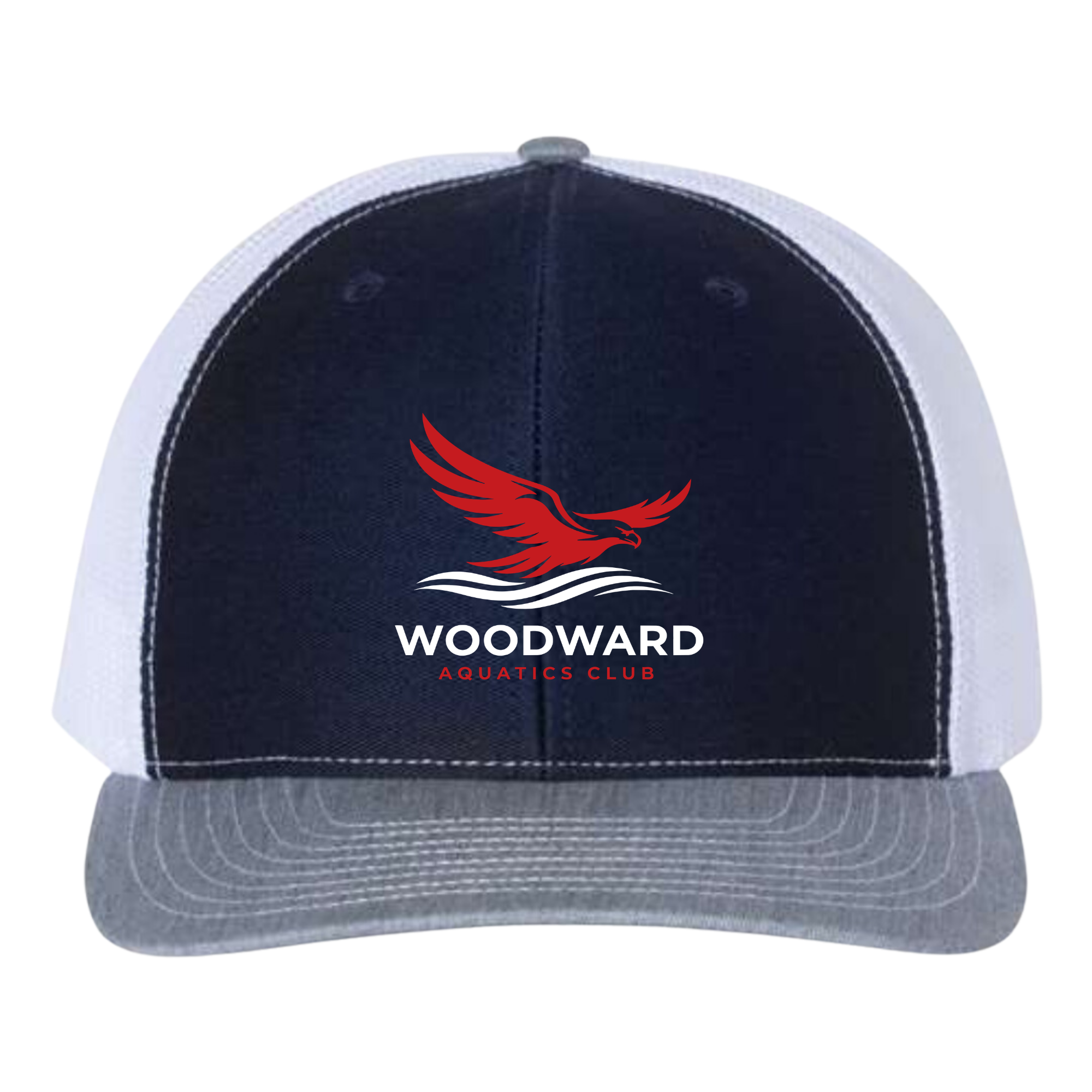 Richardson 112 Snap Back Hat (Customized) - Woodward Aquatics Club