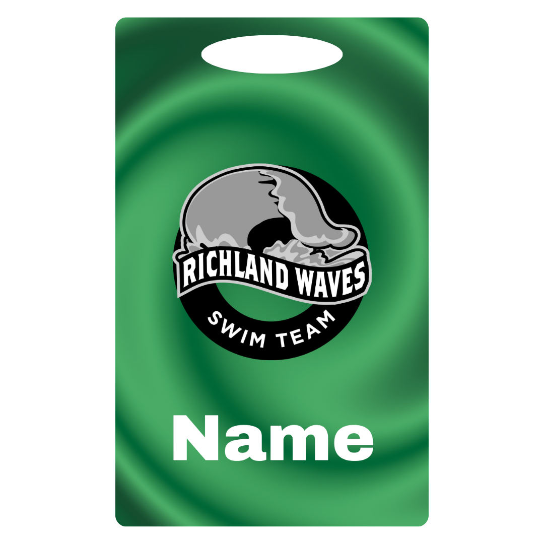 Aluminum Bag Tag (Customized) - Richland